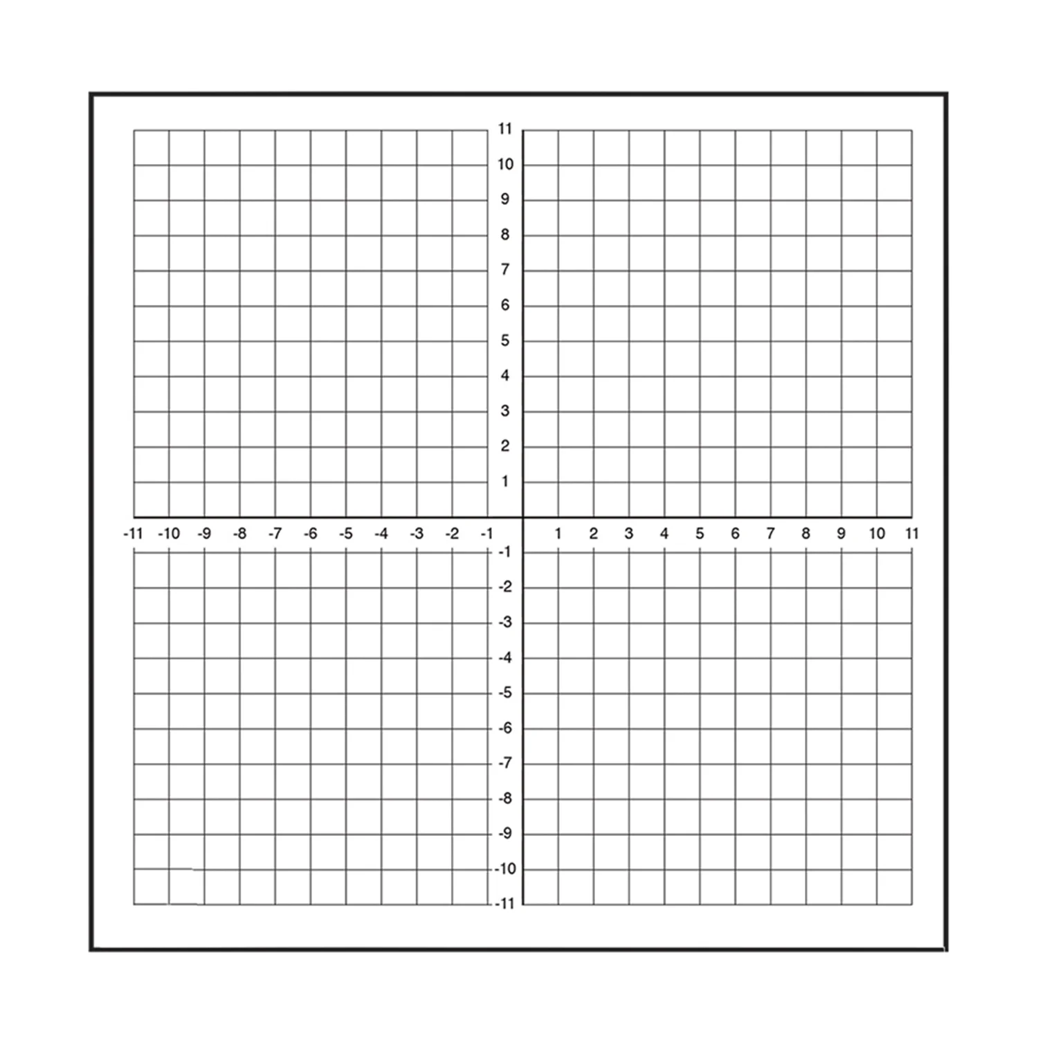 Dry Erase Graph Magnet Numbered XY Axis Walmart