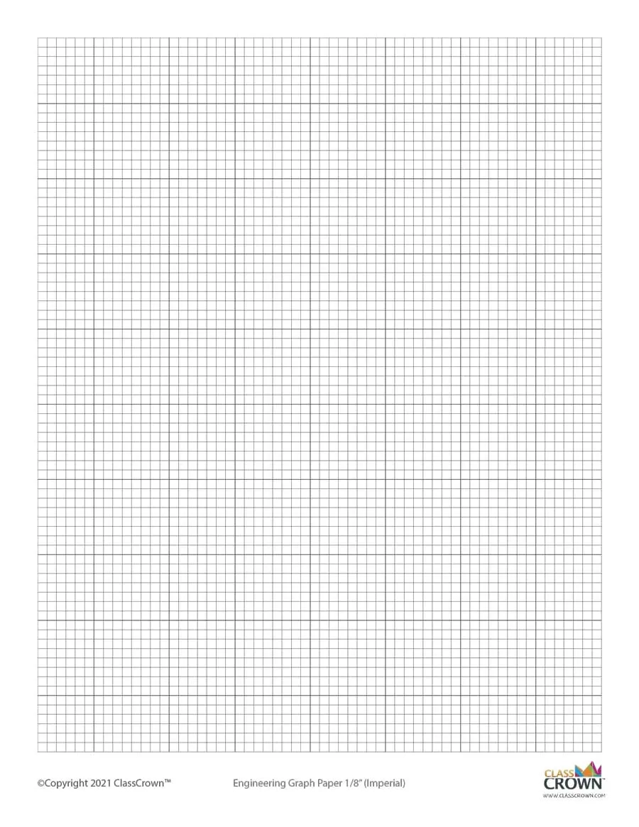 Engineering Graph Paper ClassCrown