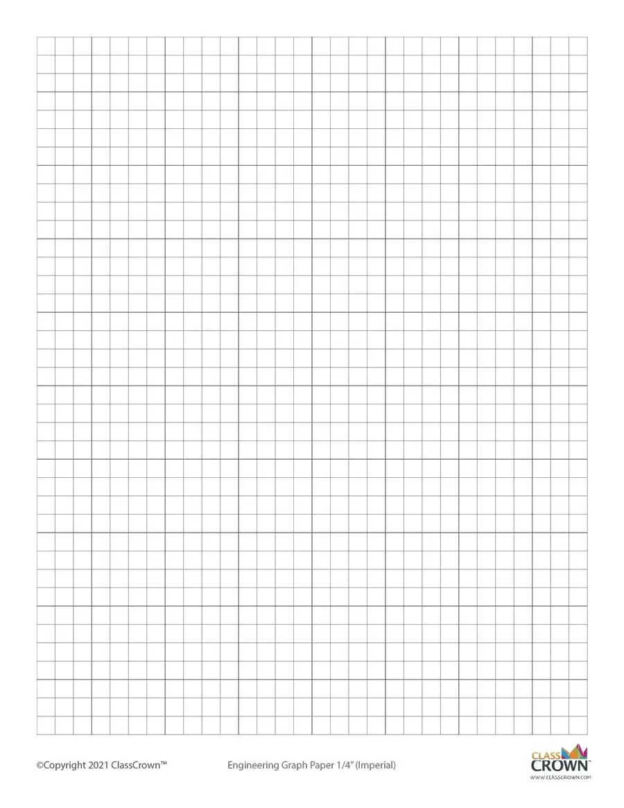 Engineering Graph Paper ClassCrown