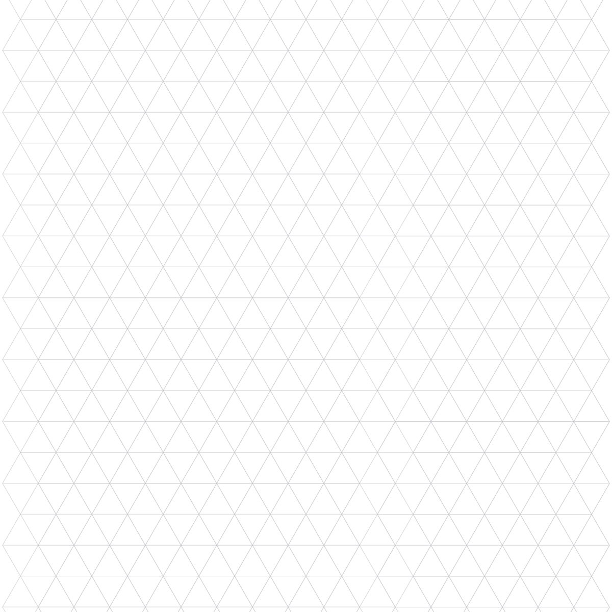 Equilateral Triangle Graph Paper