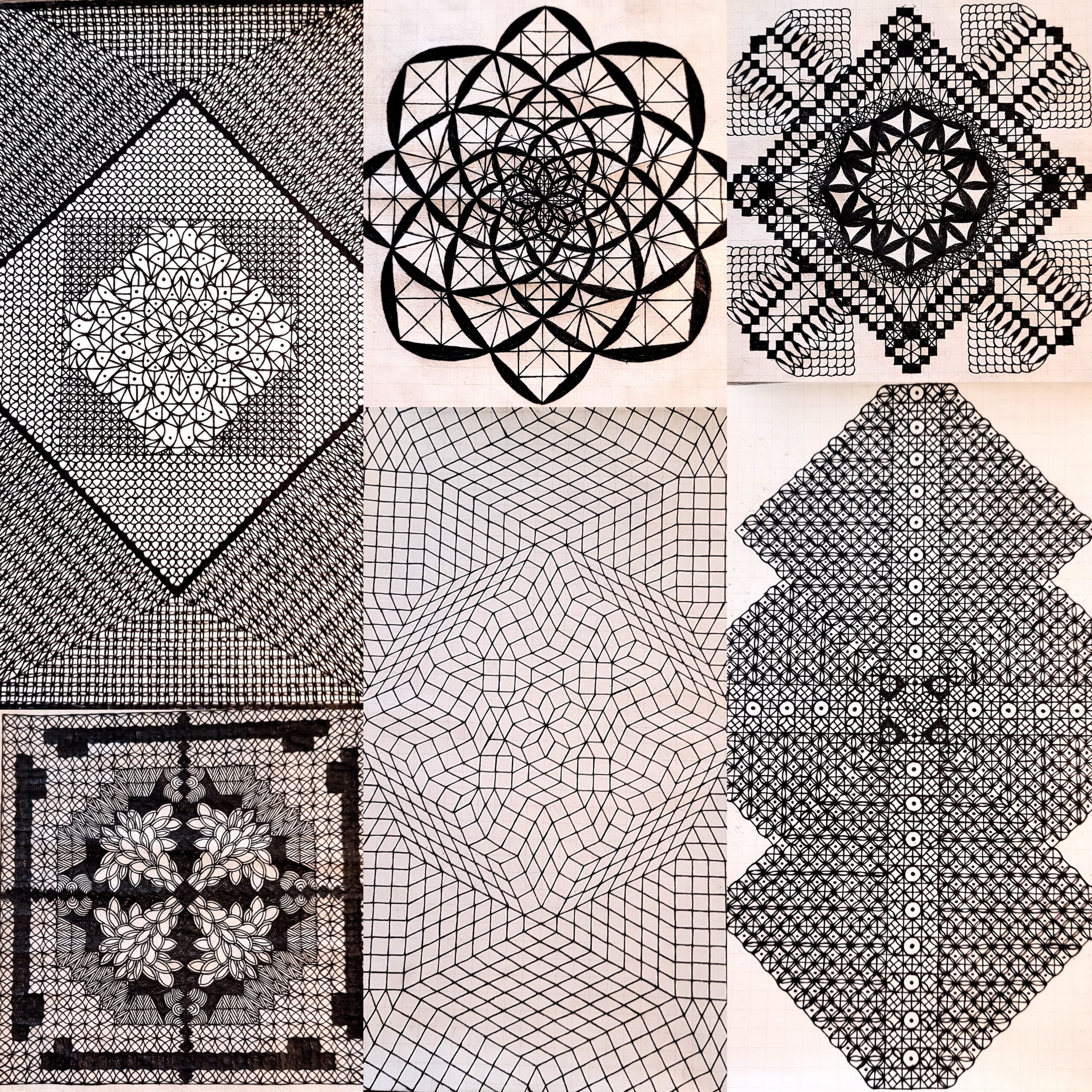 Graph Paper Drawing Patterns