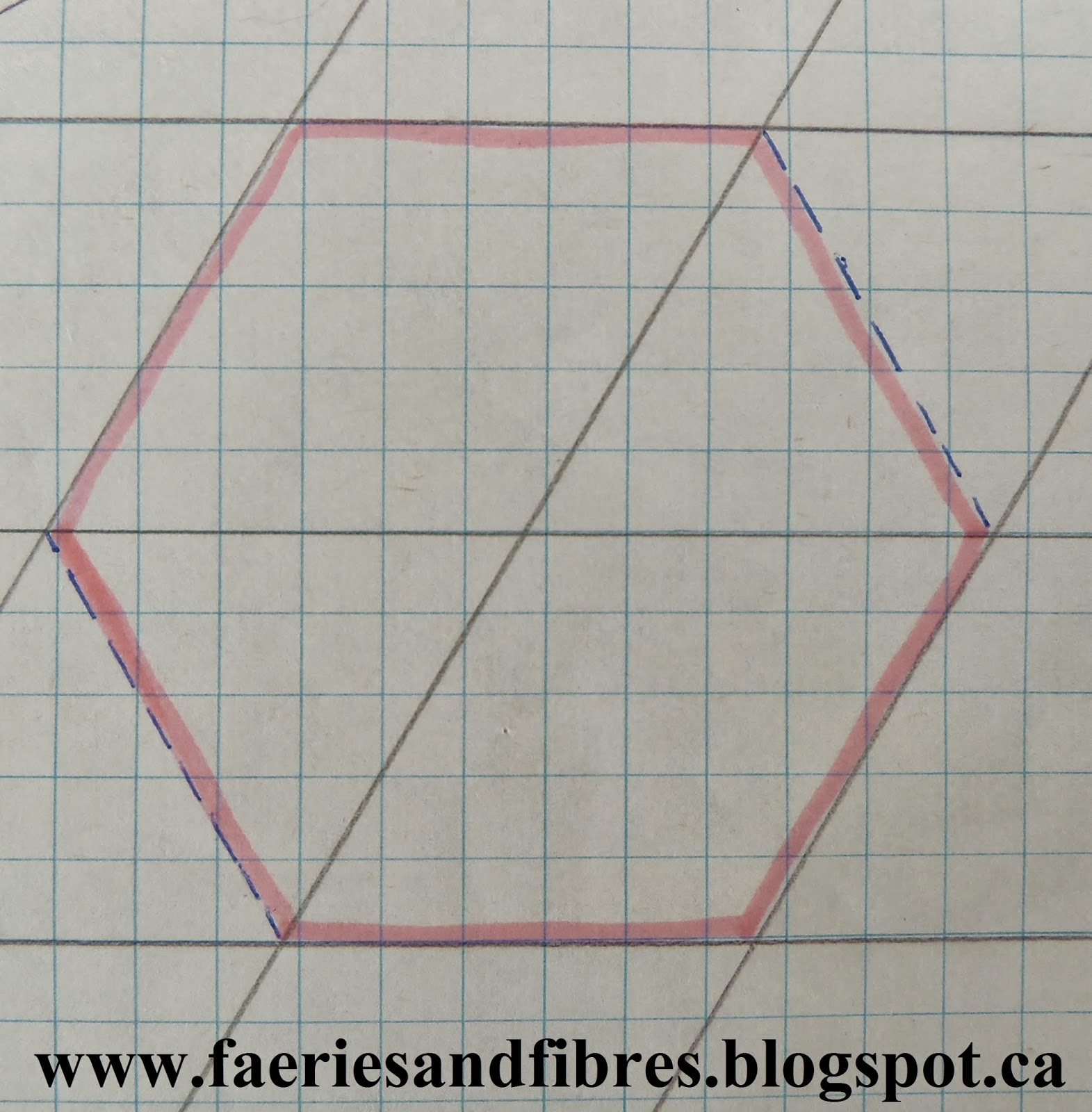 Faeries And Fibres Tutorial Draft Your Own Diamonds Hexagons And Triangles For English Paper Piecing Faeries And Fibres Tutorial Draft Your Own Diamonds Hexagons And Triangles For English Paper Piecing