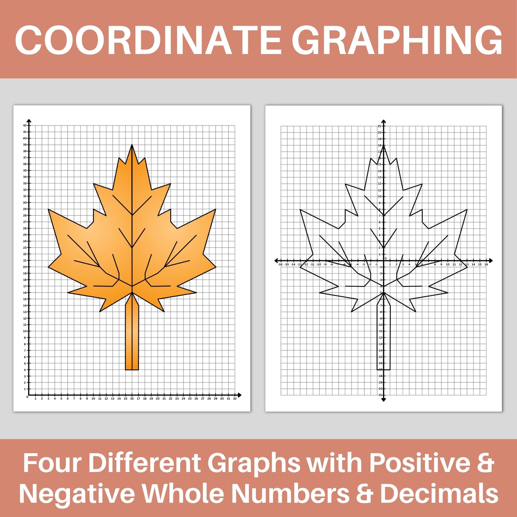 Graph Paper Coordinate Drawing