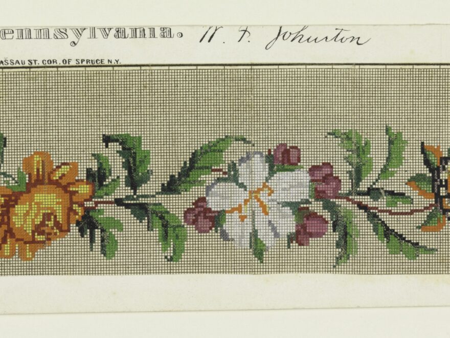 File Drawing Design For Berlin Wool Work Ca 1860 CH 18606879 jpg Wikimedia Commons