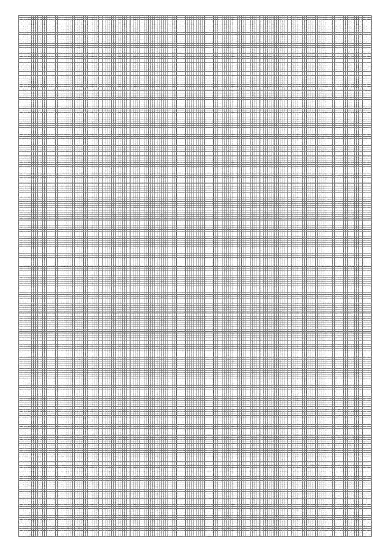 1mm Lines Graph Paper