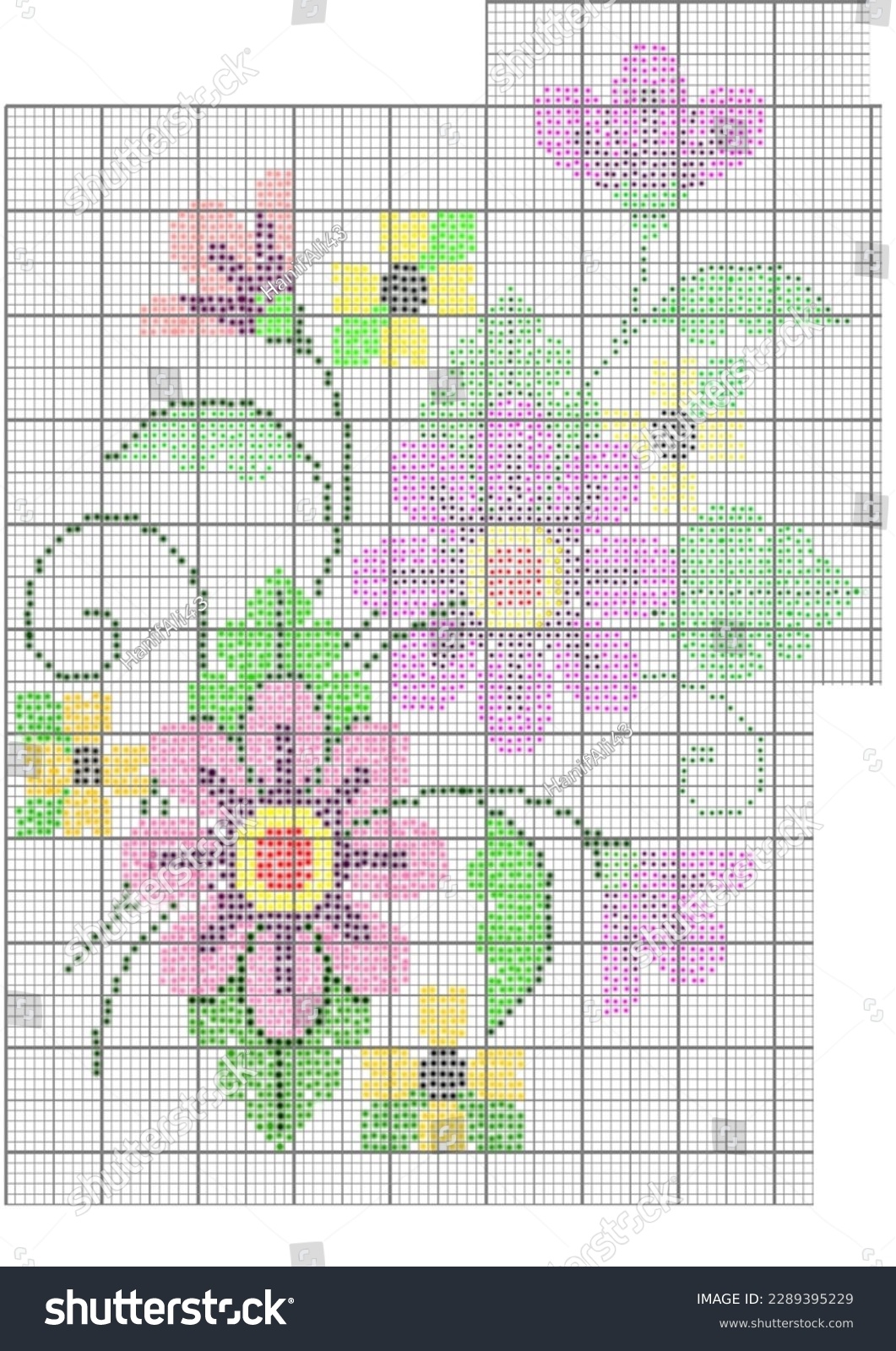 Flower Graph Handloom Weaving Stock Illustration 2289395229 Shutterstock Flower Graph Handloom Weaving Stock Illustration 2289395229 Shutterstock