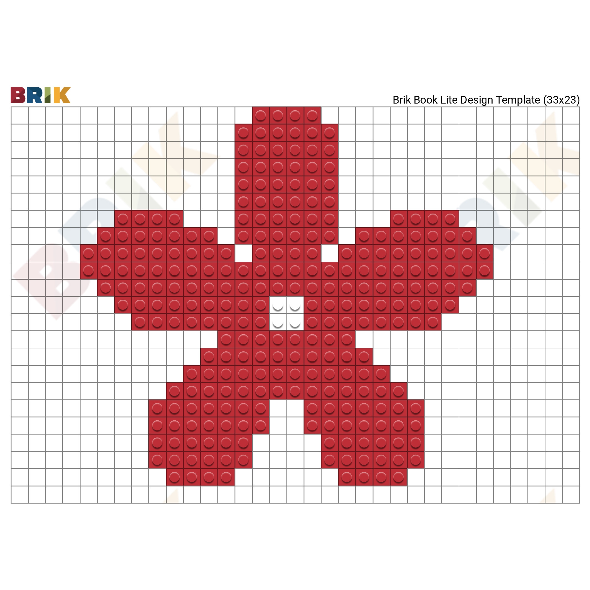 Flower Pixel Art BRIK