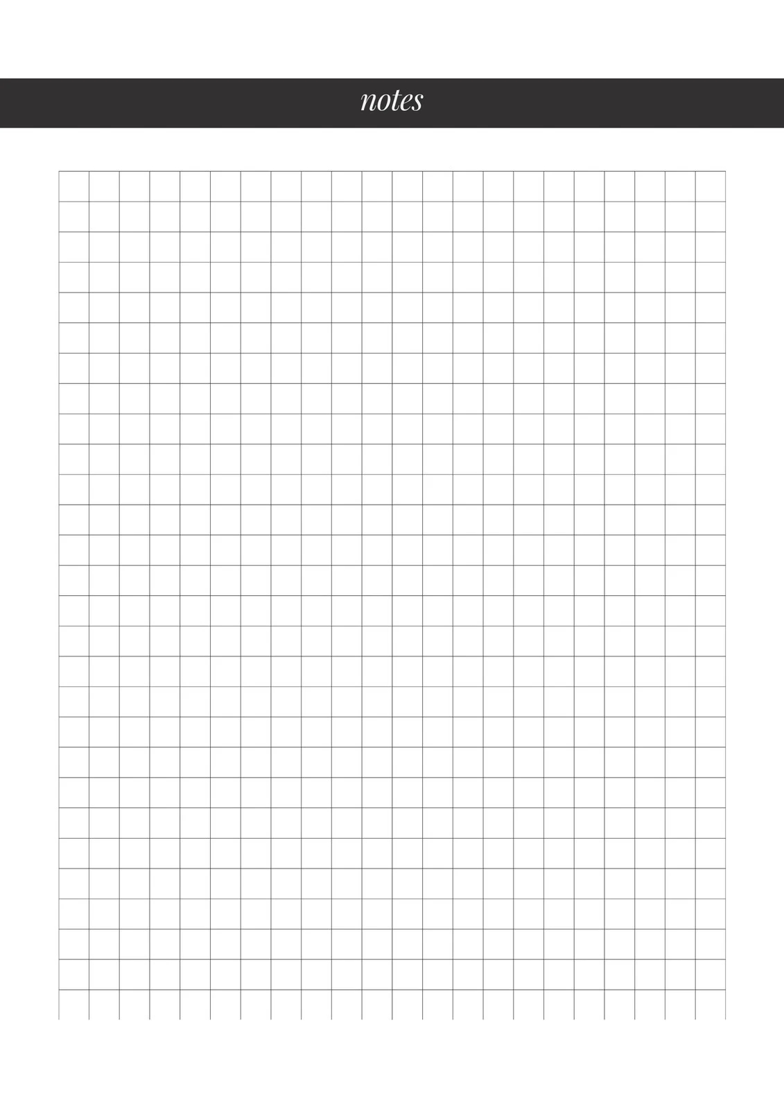 Bar Graph Paper Template