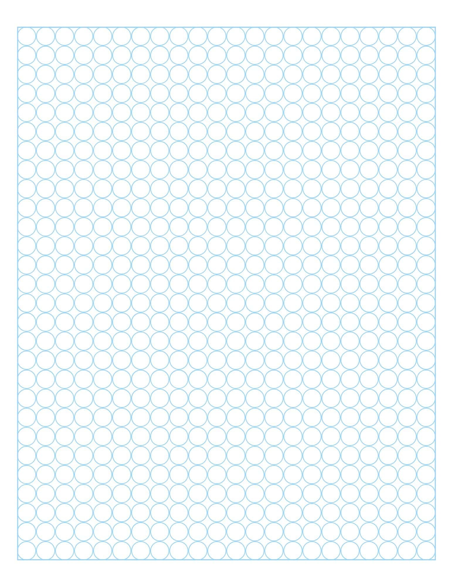 Free Circle Dot Grid Paper