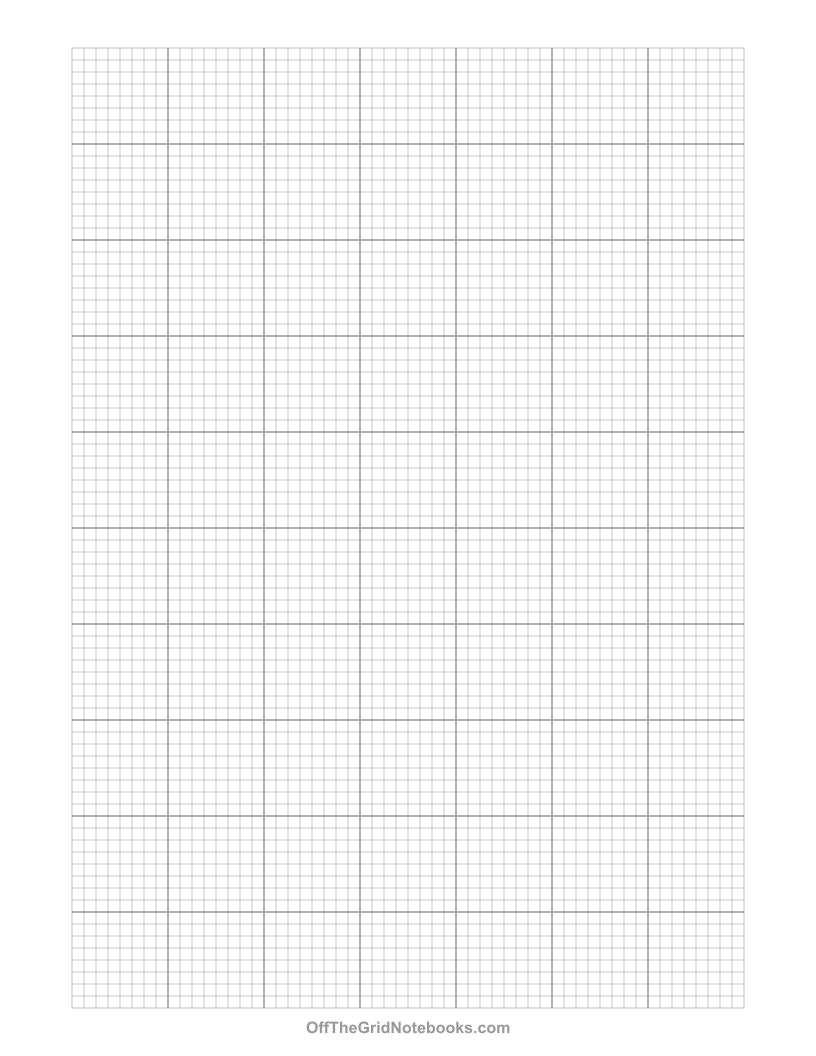 4x4 Graph Paper Printable