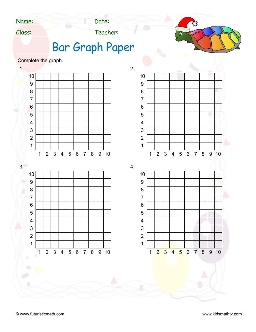 Bar Graph Worksheet Printable