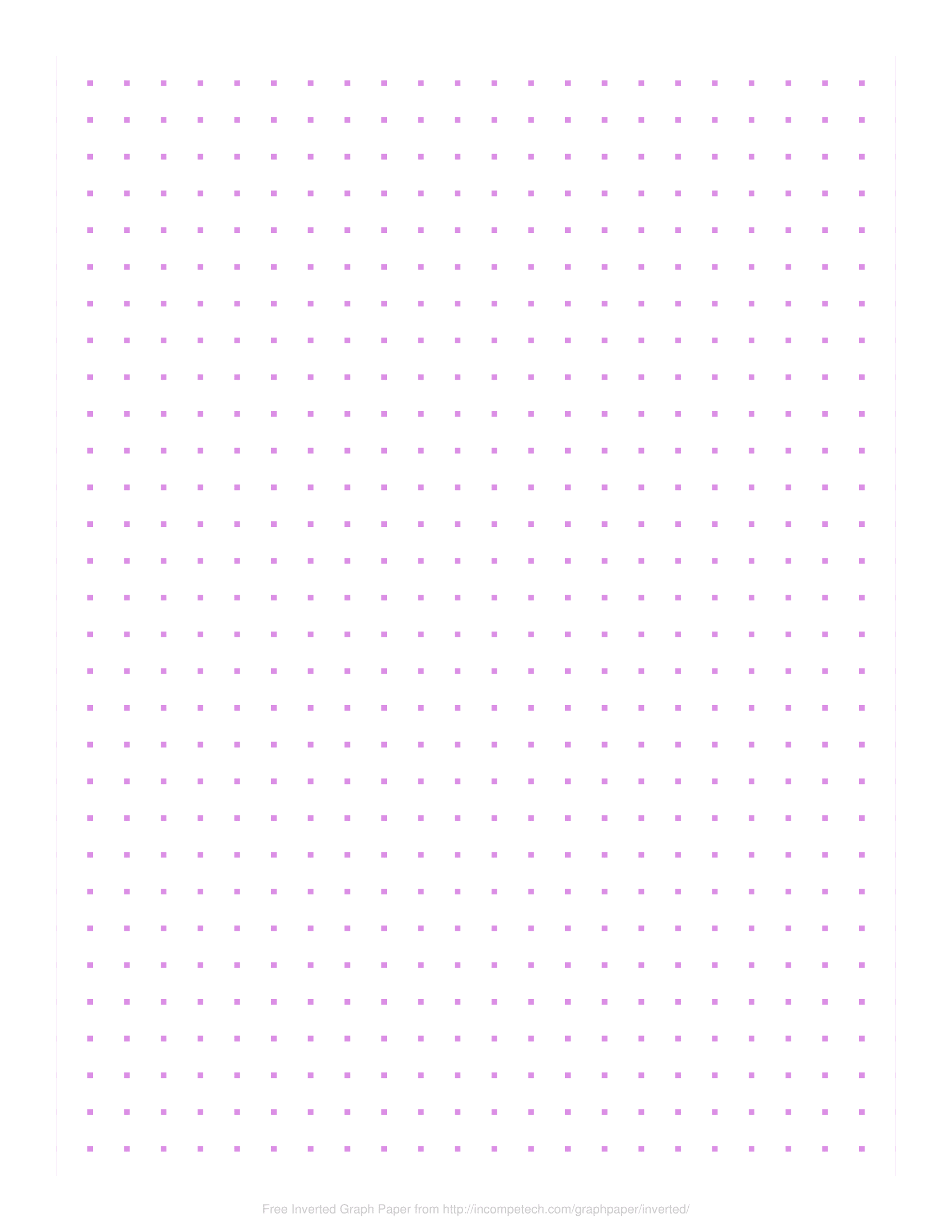 Inverted Color Graph Paper