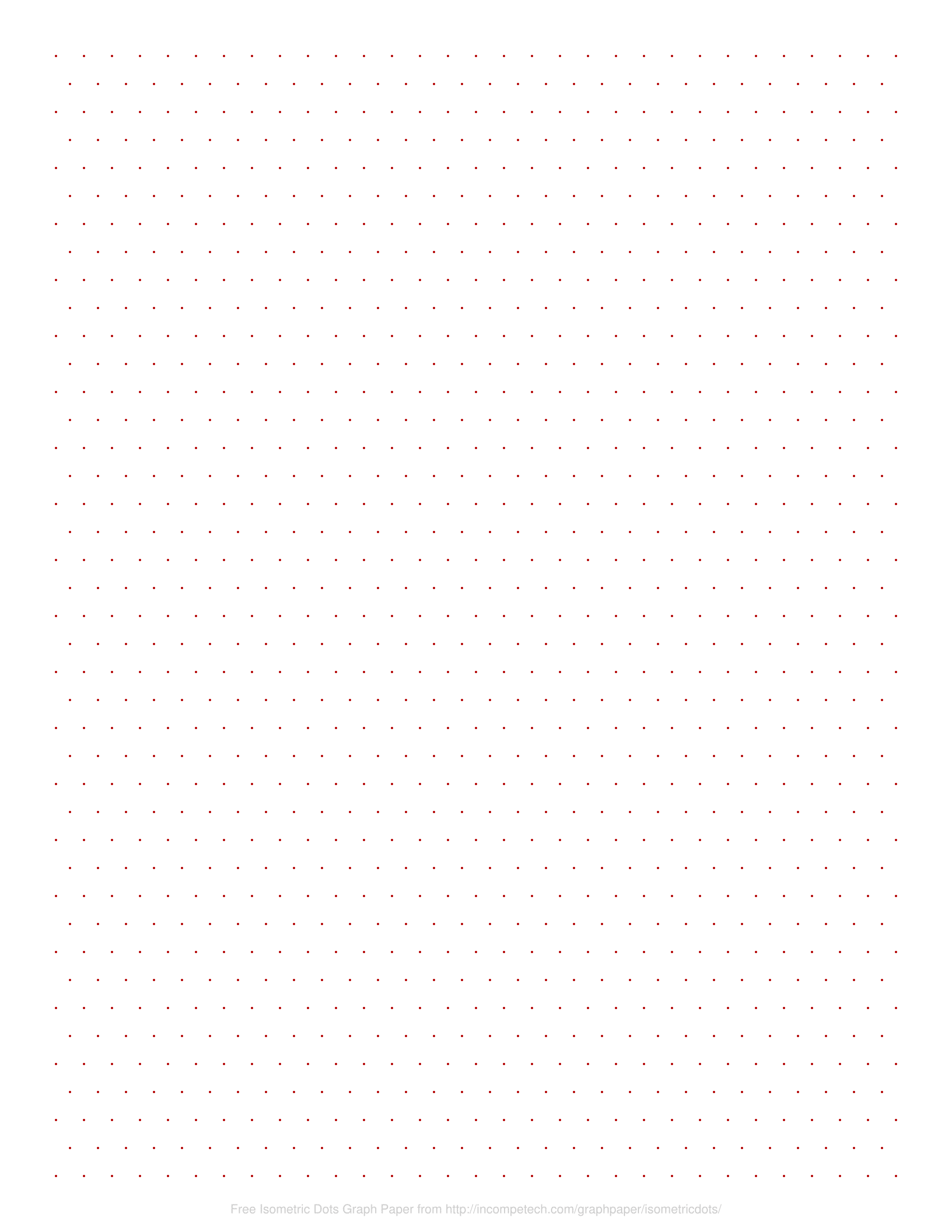 Free Online Graph Paper Isometric Dots