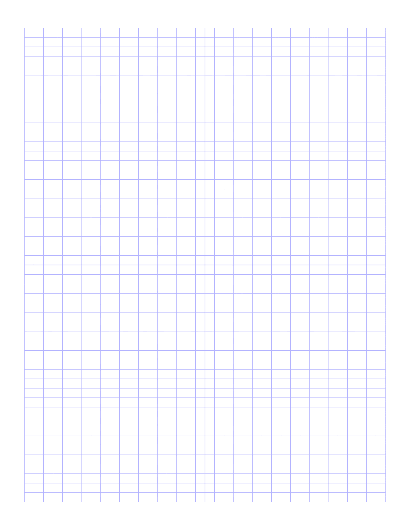 Blank Centimeter Graph Paper