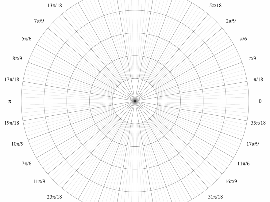 Free Online Graph Paper Polar
