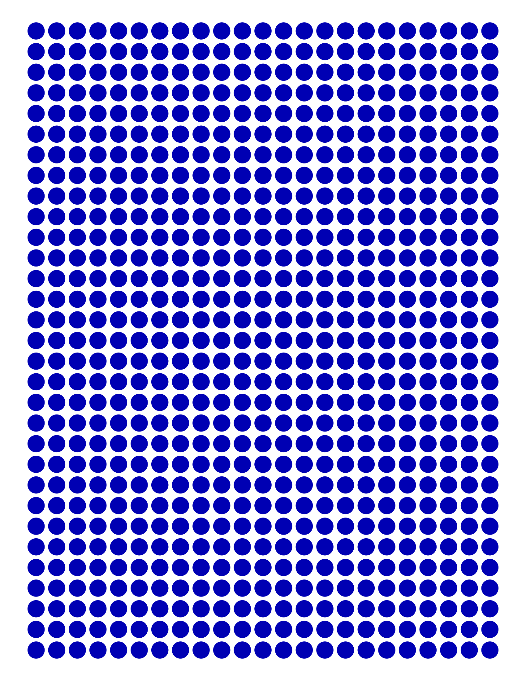 Big Dots Graph Paper