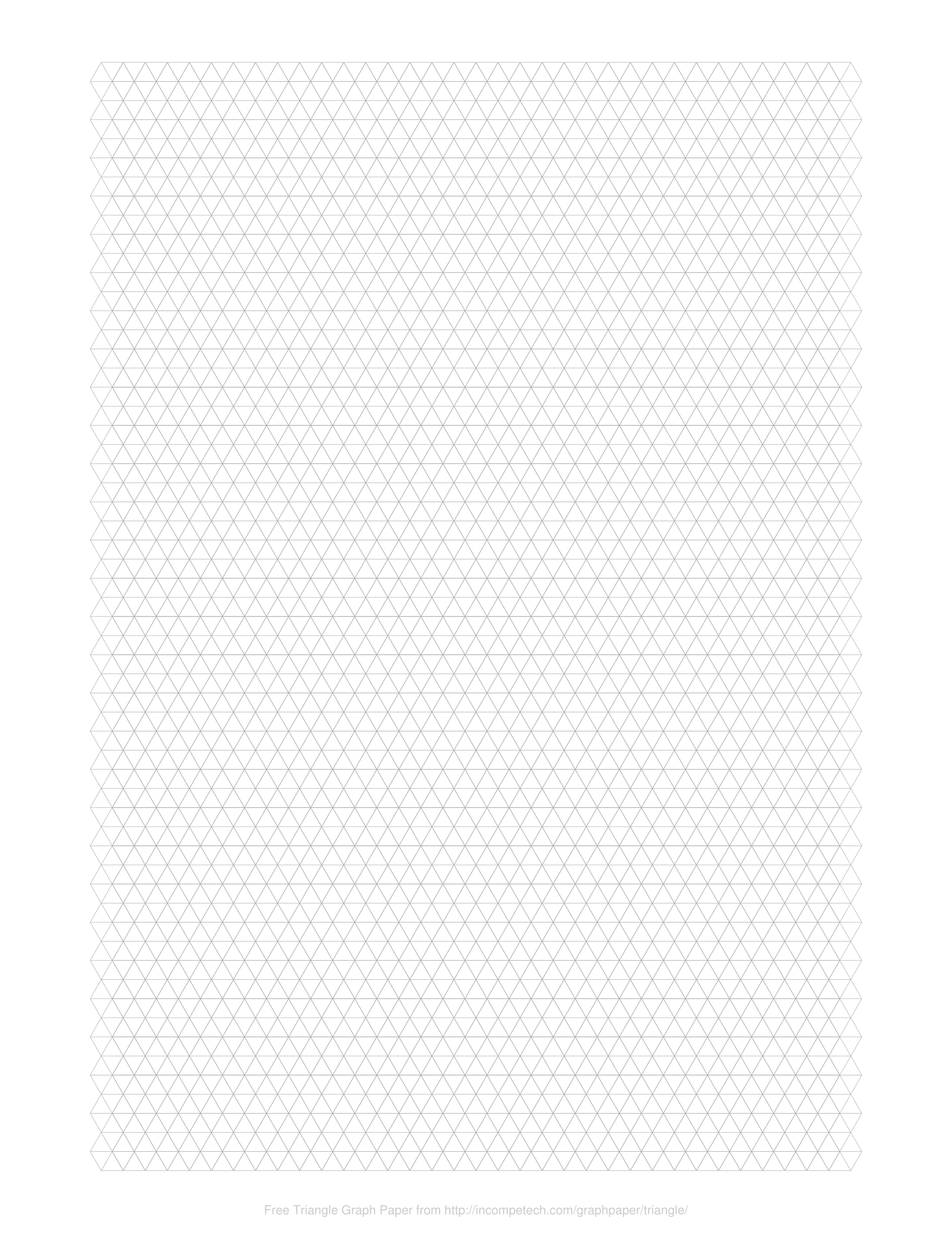Free Online Graph Paper Triangle