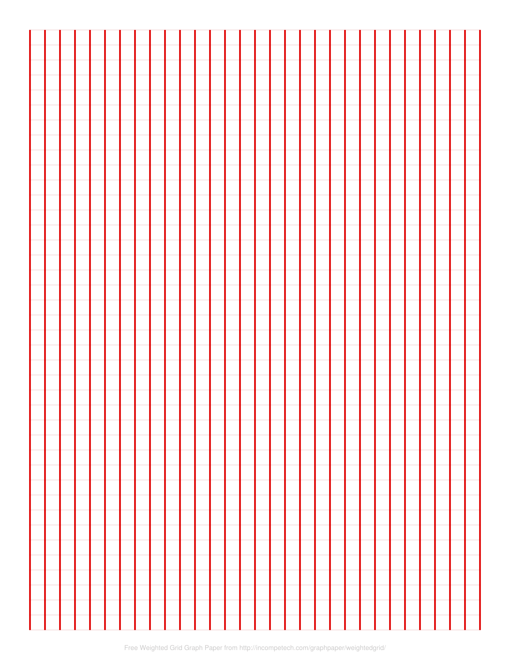 Free Online Graph Paper Weighted Grid