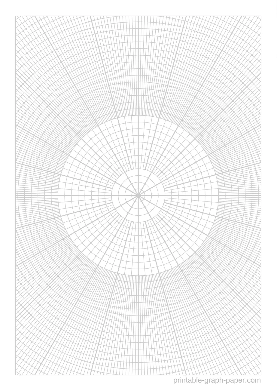 Polar Coordinates Grapher Print Out