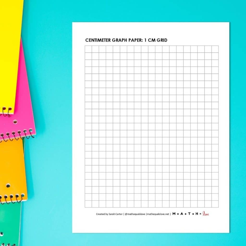 1 Centimeter Graph Paper