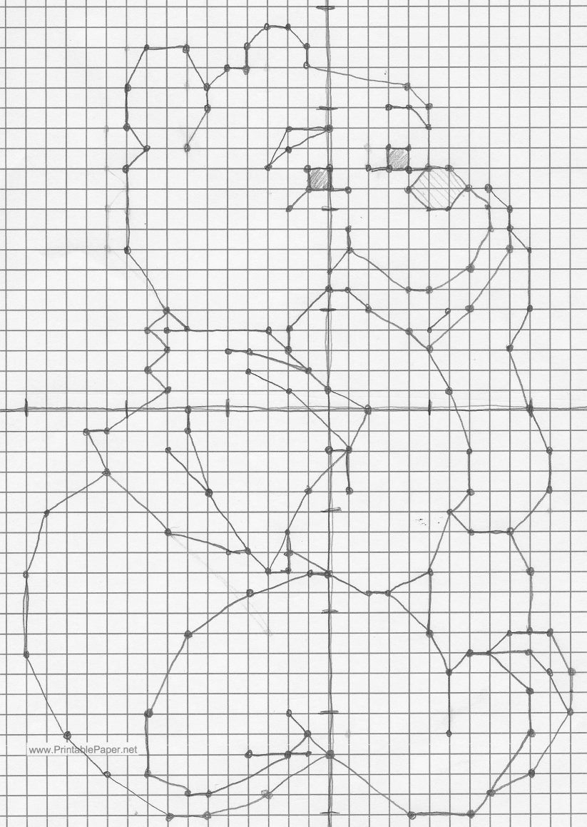 Free Printable Mystery Graph Art