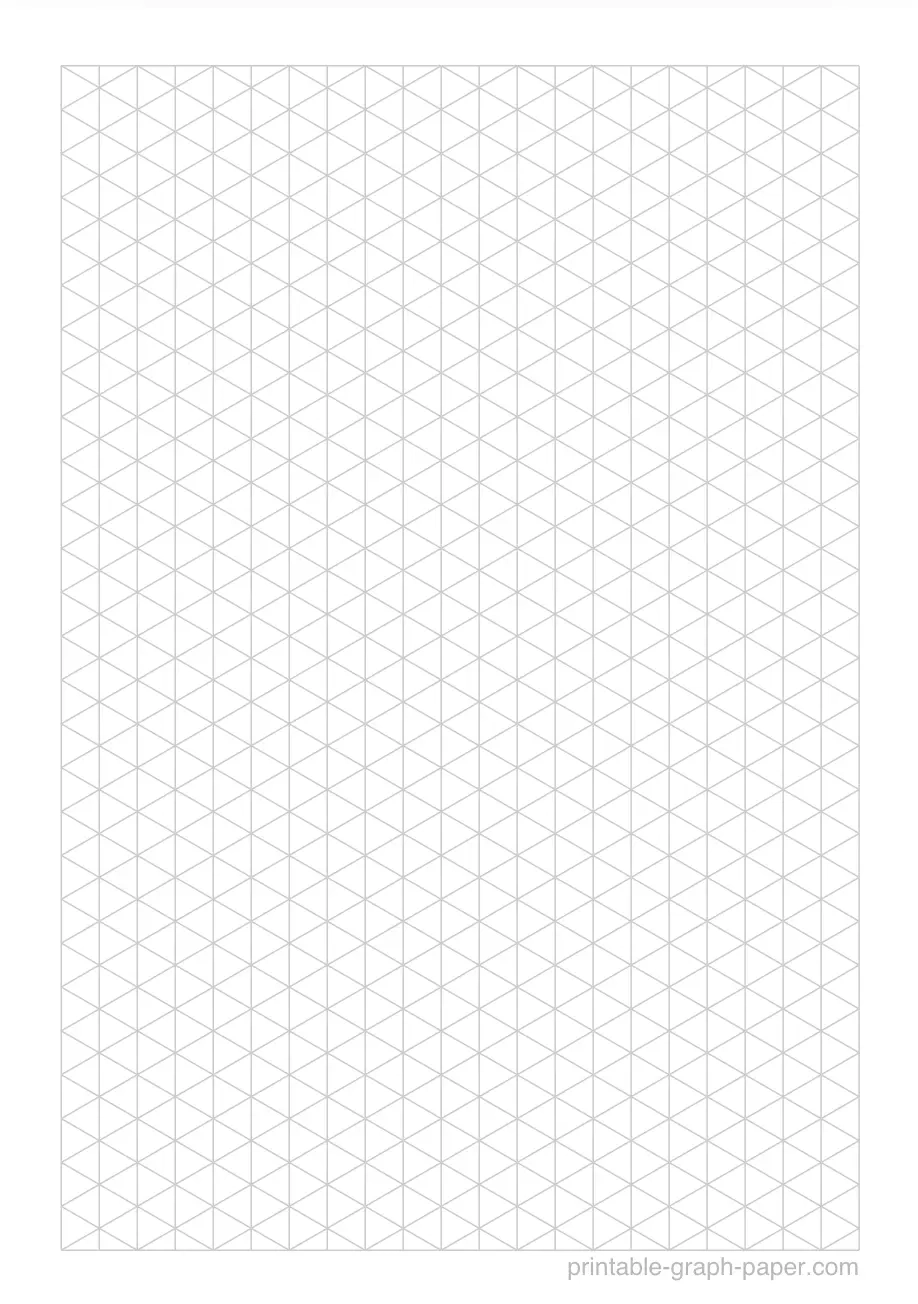 Free Printable Iso Graph Paper
