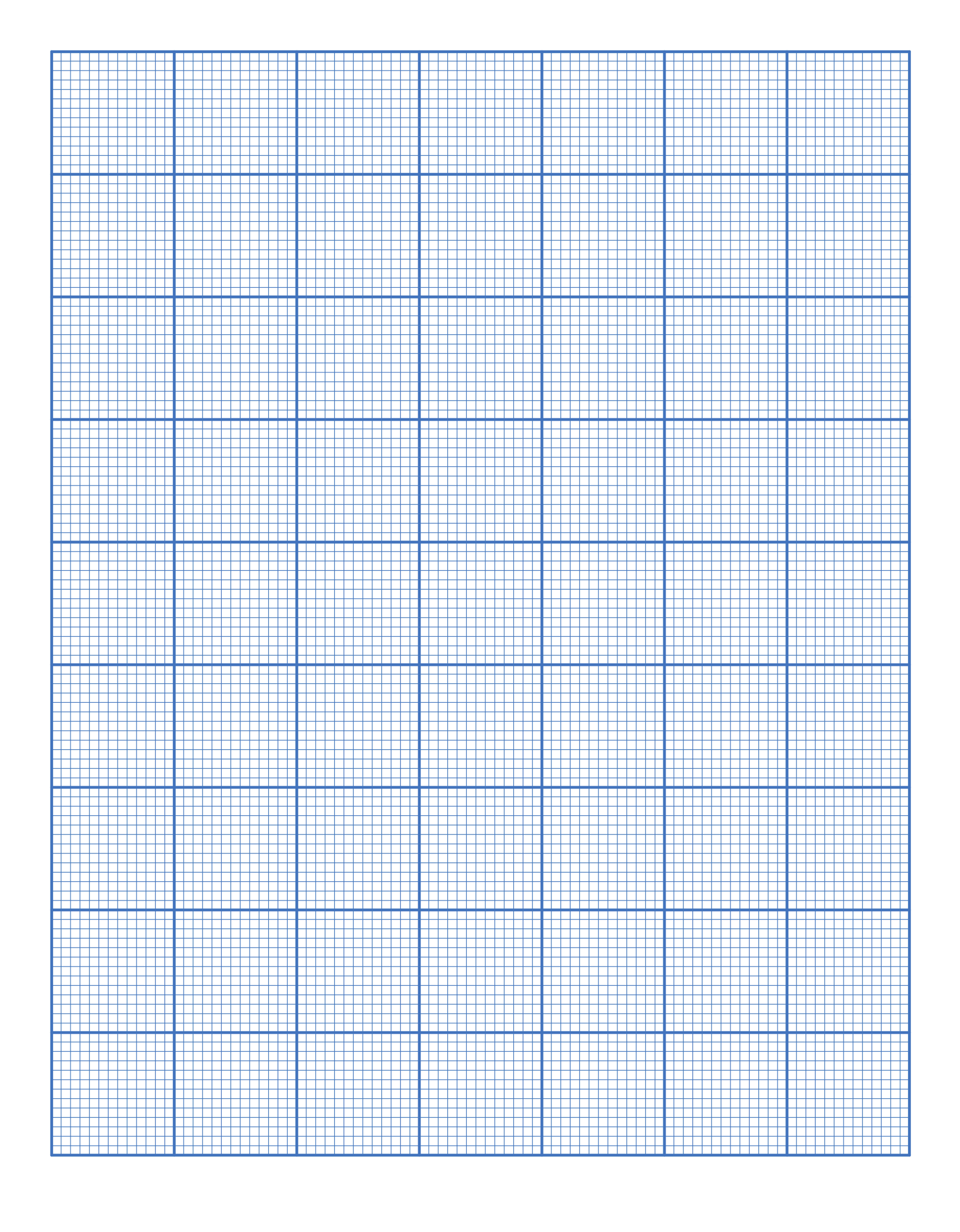 1 Inch Graphn Paper Free Printable