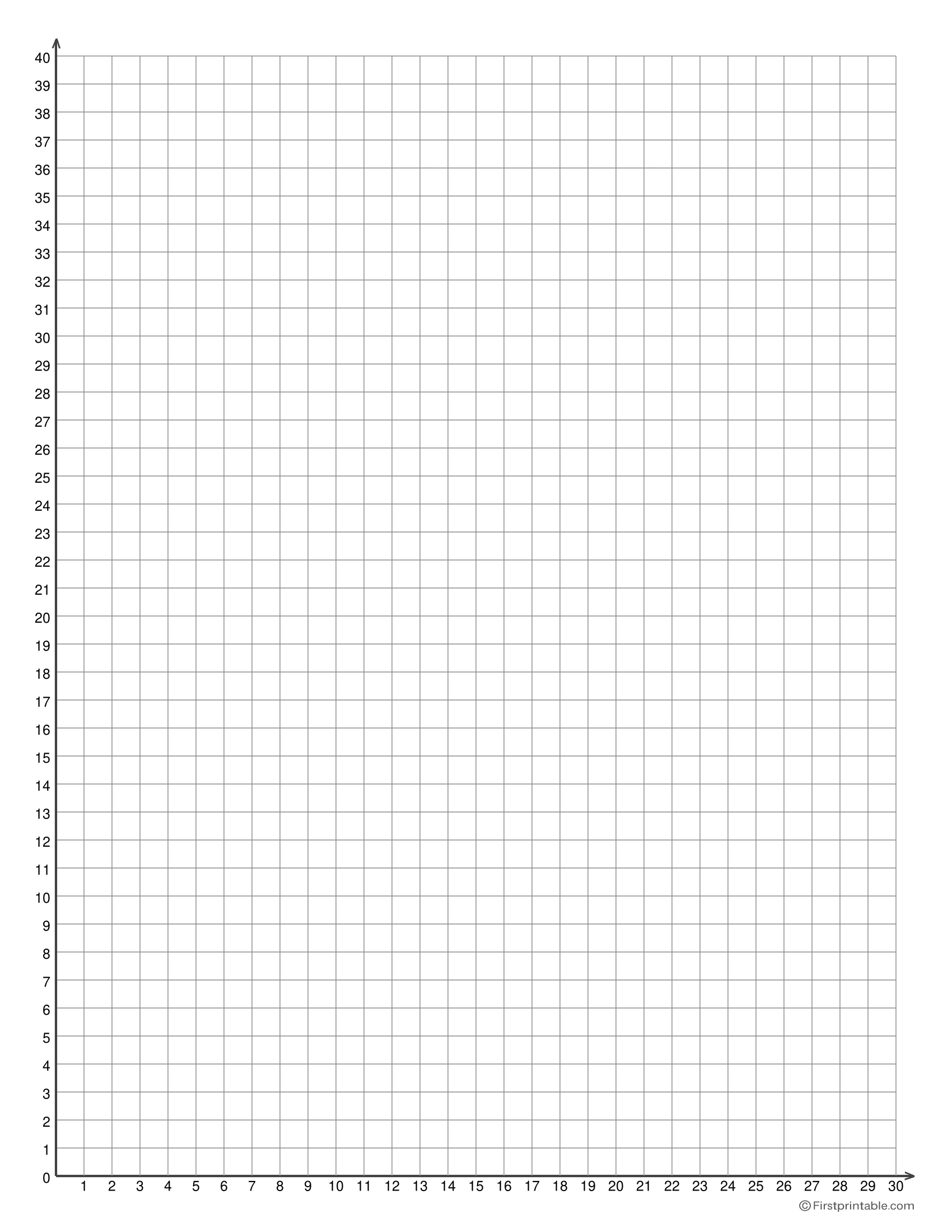 Free Printable Graph Paper PDF Templates