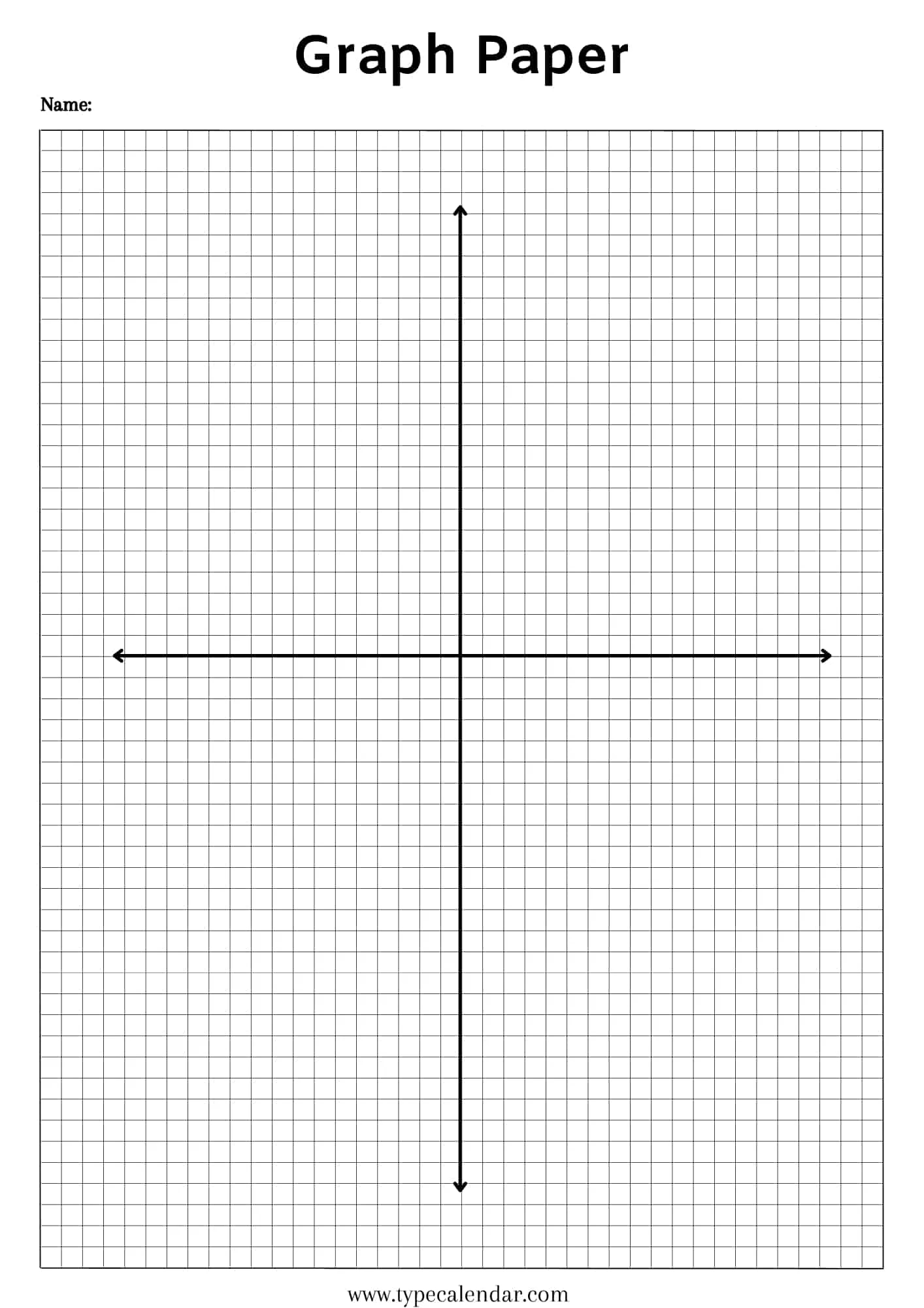 12- Inch Graph Paper Printable