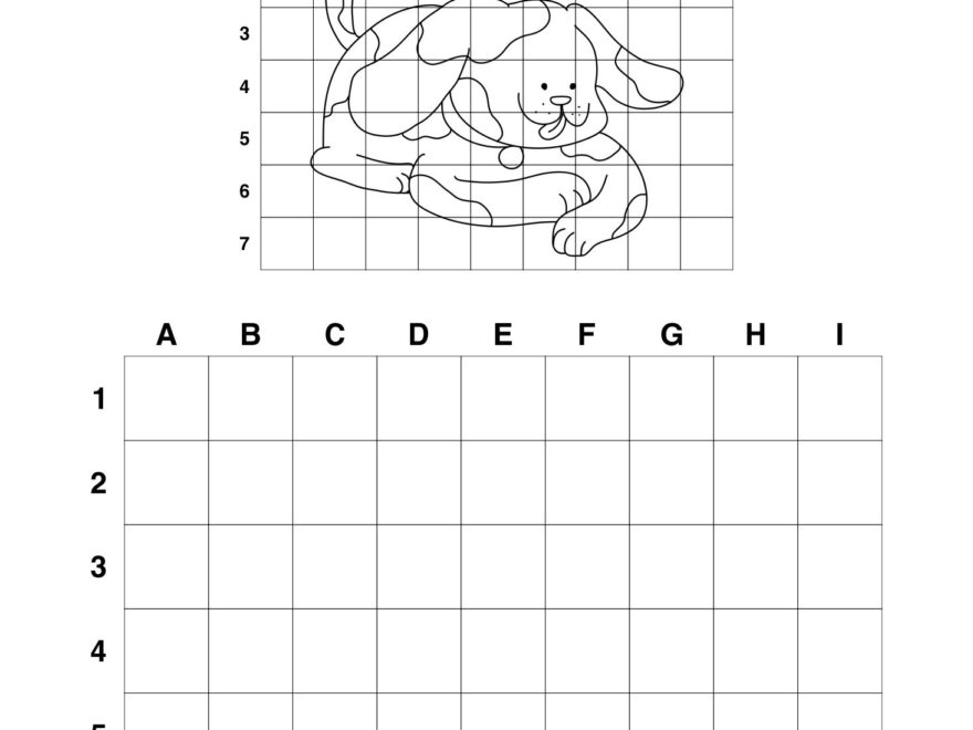 Free Printable Grid Drawing Worksheets For All Ages Worksheets Library