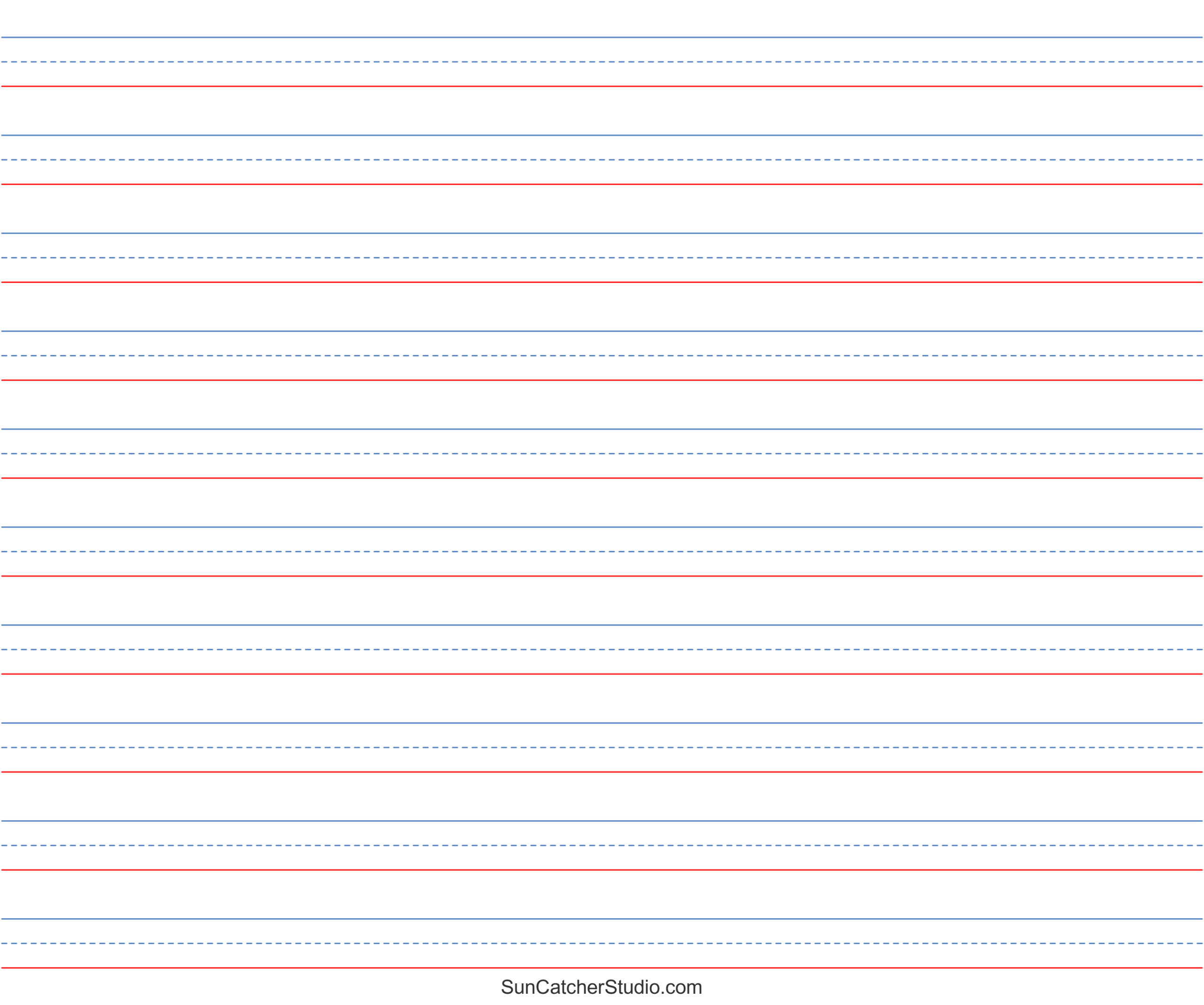 Free Printable Lined Paper Handwriting Notebook Templates Free Printables Monograms Design Tools Patterns DIY Projects
