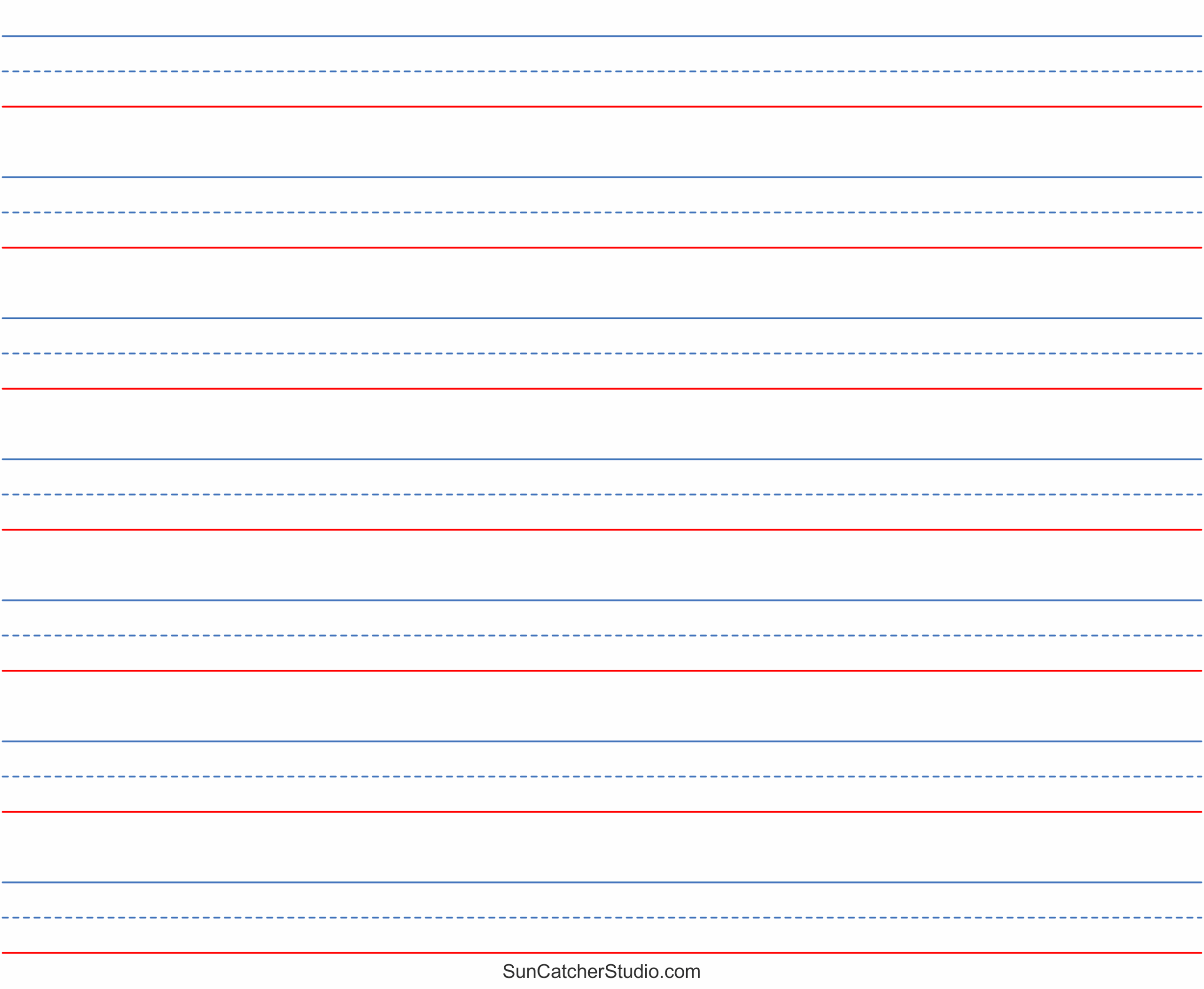 Free Printable Lined Paper Handwriting Notebook Templates Free Printables Monograms Design Tools Patterns DIY Projects