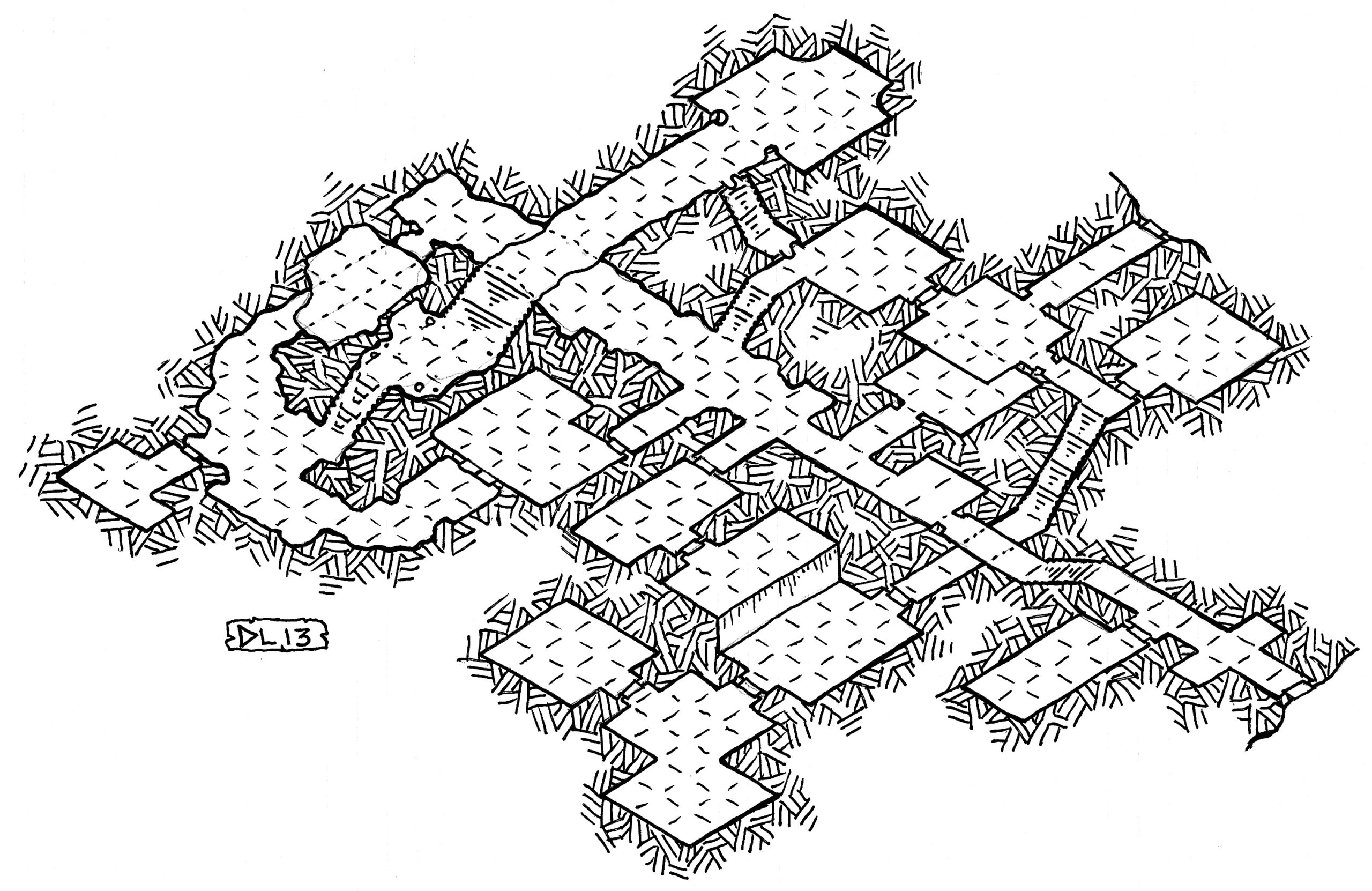 Graph Paper For Dungeon