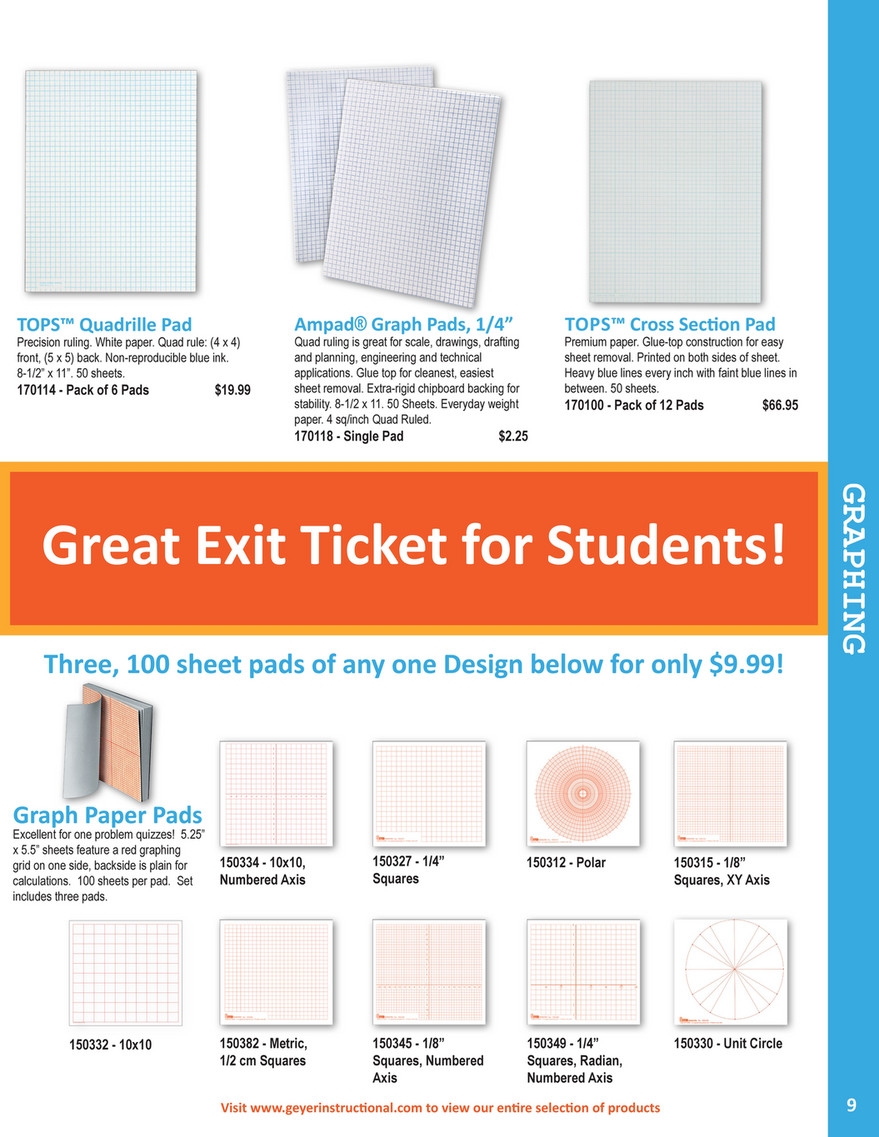 Types Of Graph Paper