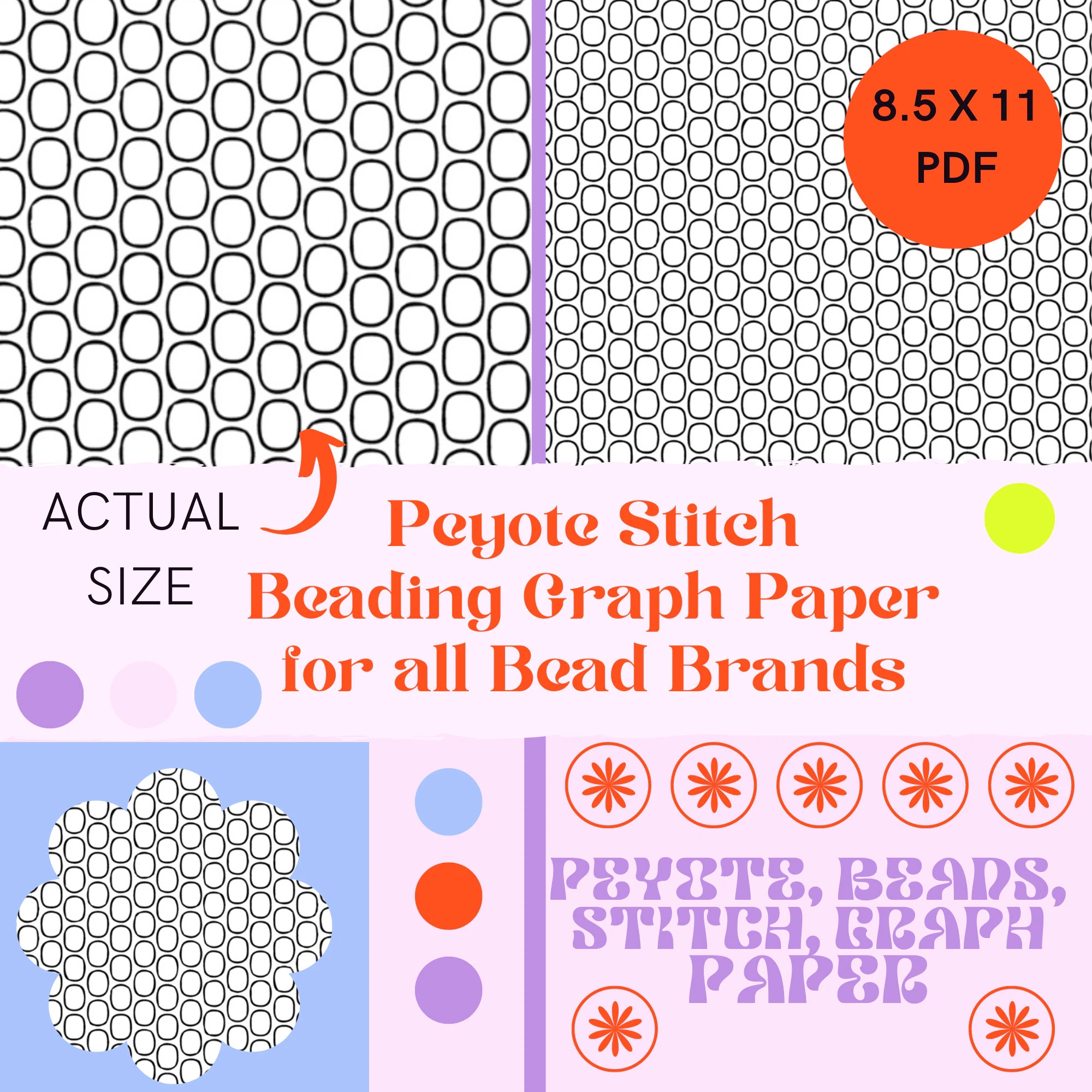 Gourd Stitch Graph Paper Etsy