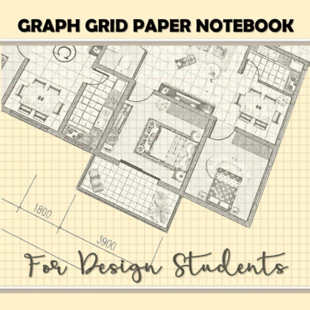 Graph Grid Paper Notebook For Design Students Draft And Draw Sketchbook With Side Notes Sections Smith Virginia I 9798727735589 Amazon Books