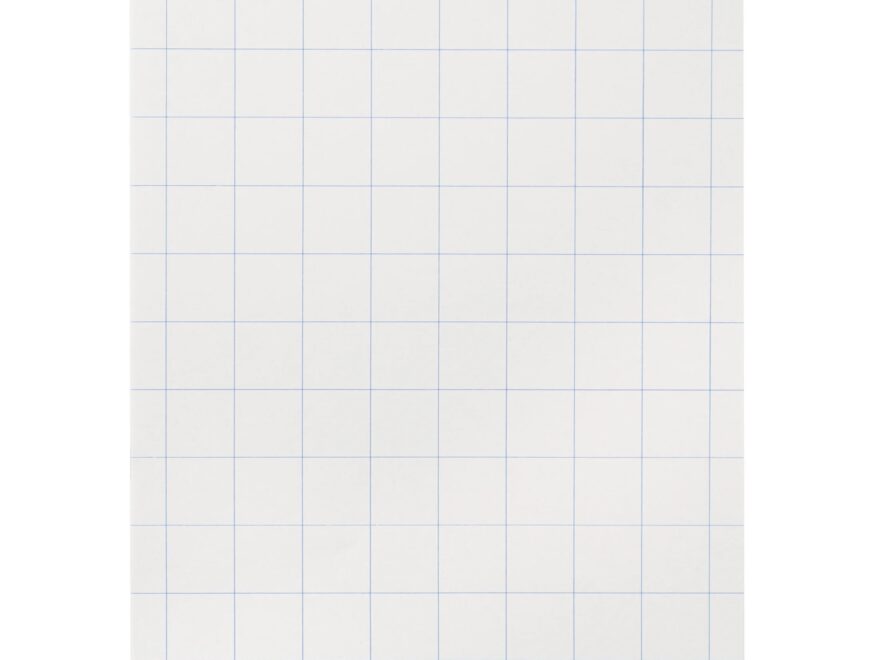 Graph Paper 1 Inch Rule 9 X 12 Inches White 500 Sheets Walmart