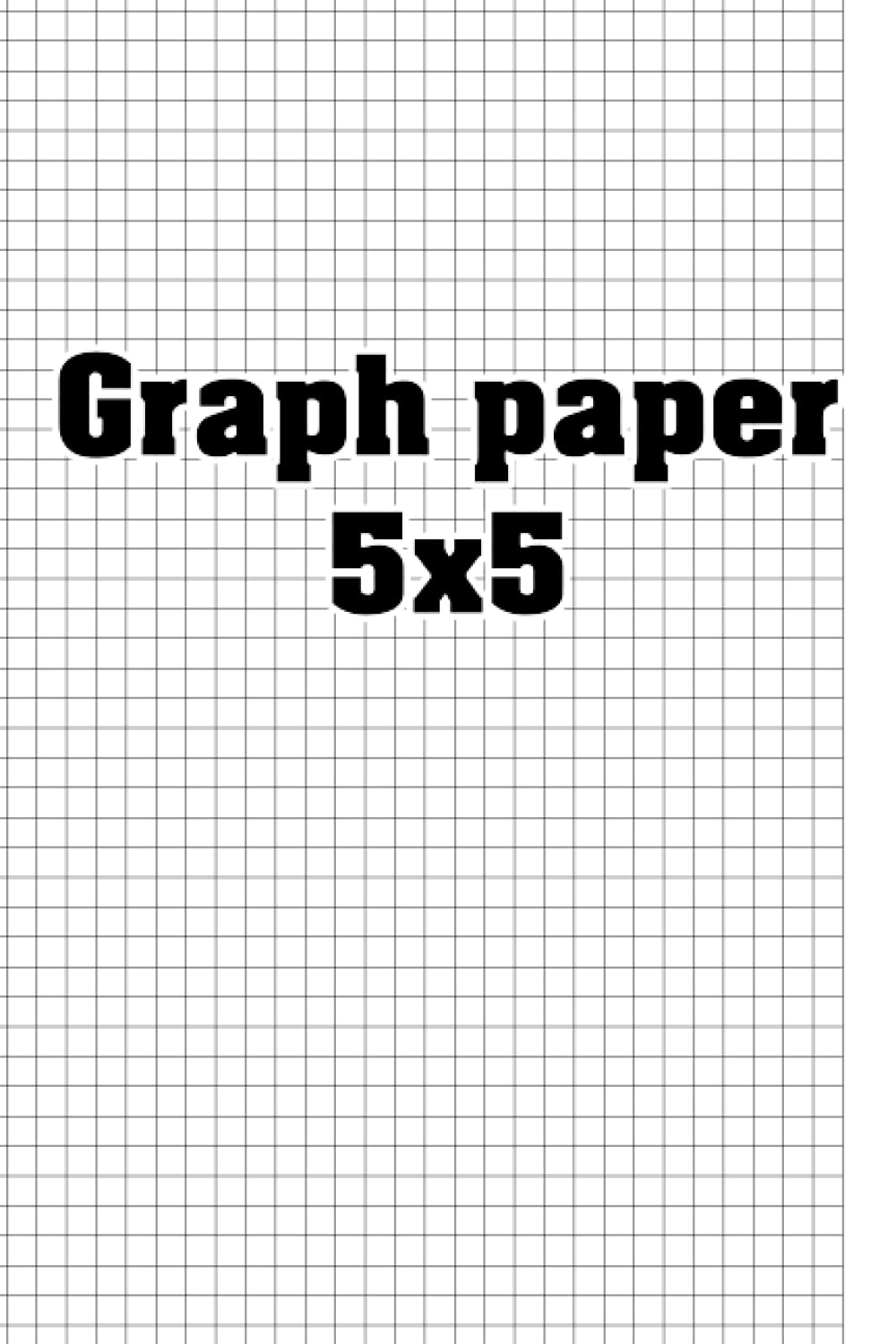 Printable Graph Paper 5x5 Printable Graph Paper 5x5