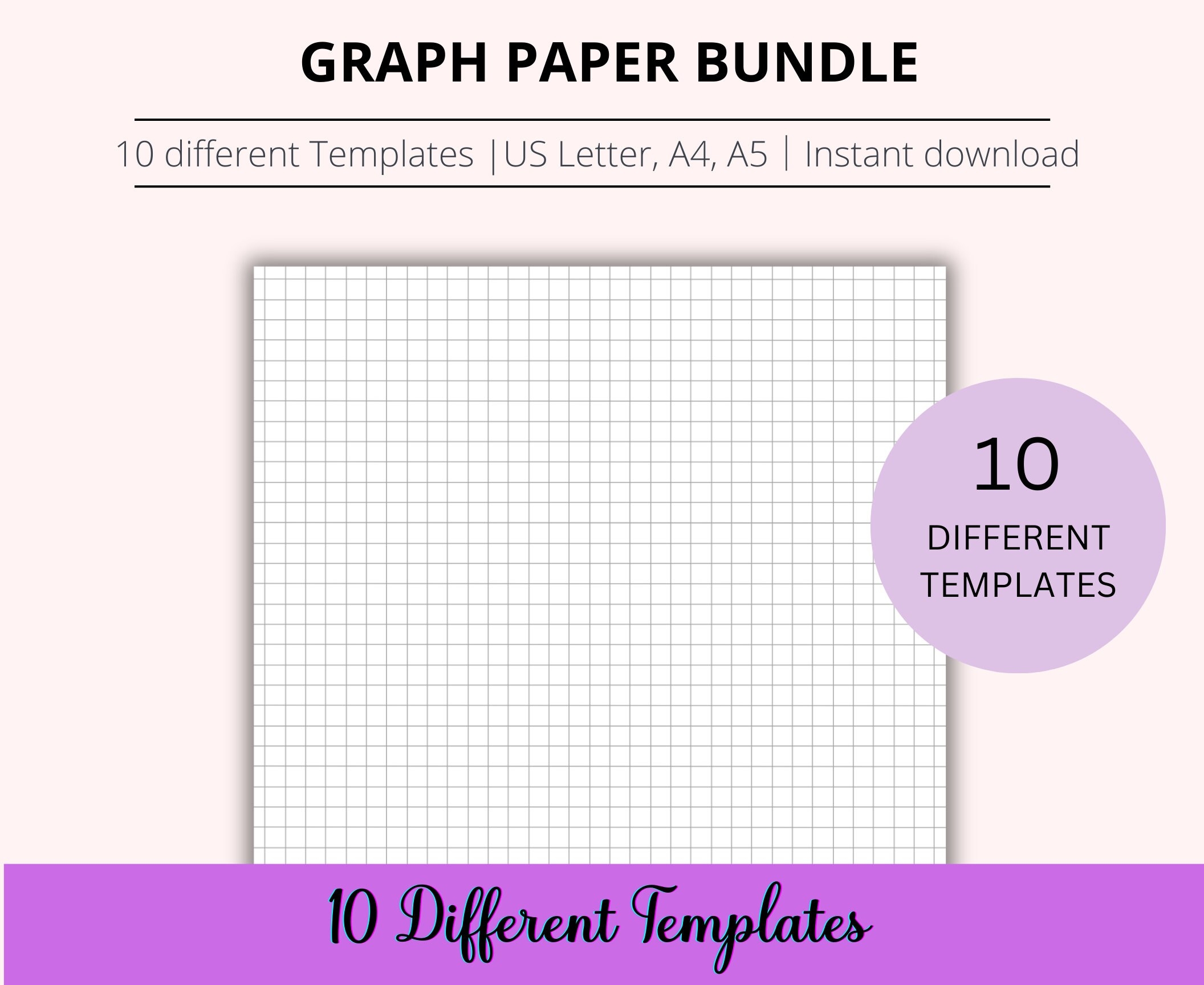 24x24 Foot Family Room Graph Paper