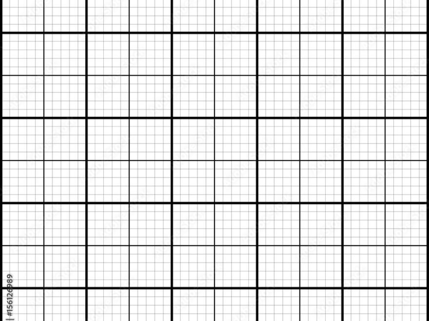 Graph Paper Coordinate Paper Grid Paper Squared Paper Stock Vector Adobe Stock