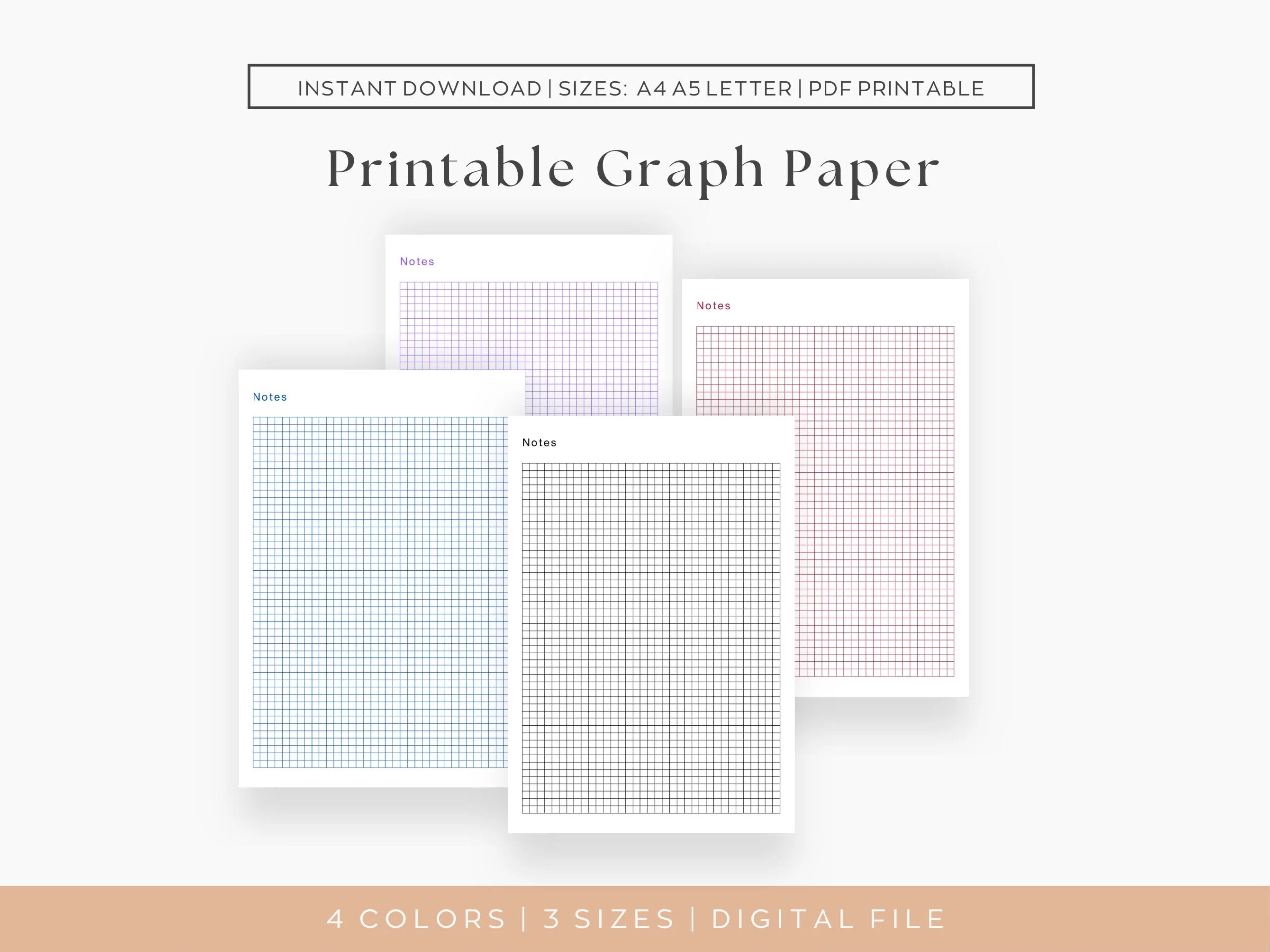 Graph Paper Printable For A3 Fit