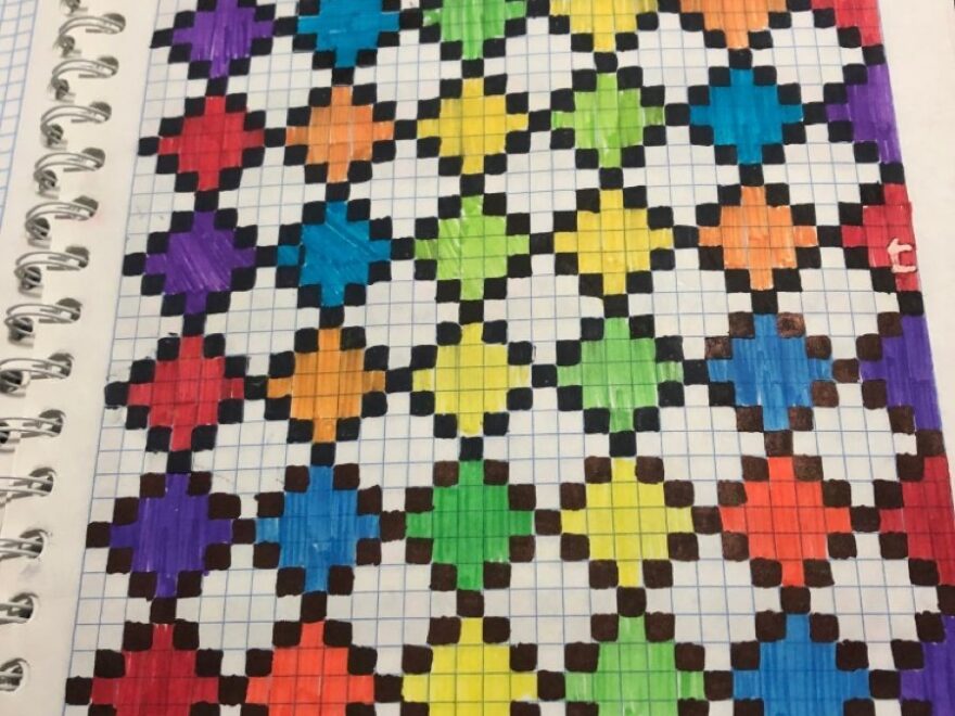 Graph Paper Drawings