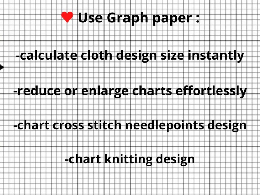 Graph Paper For Cross Stitch Needlework Embroidery Graph Paper Aida 11 Counted Cross Stitch Graph Paper Instant Download Ready To Print Etsy
