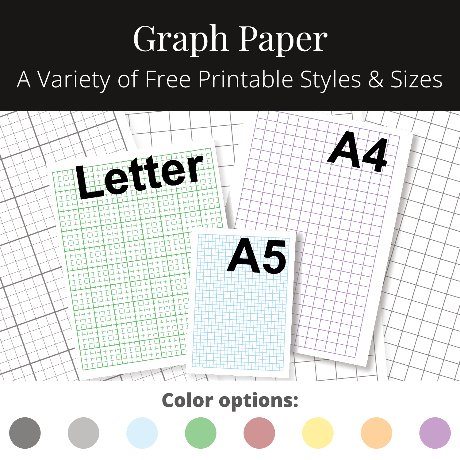 A4 Graph Paper Template Printable