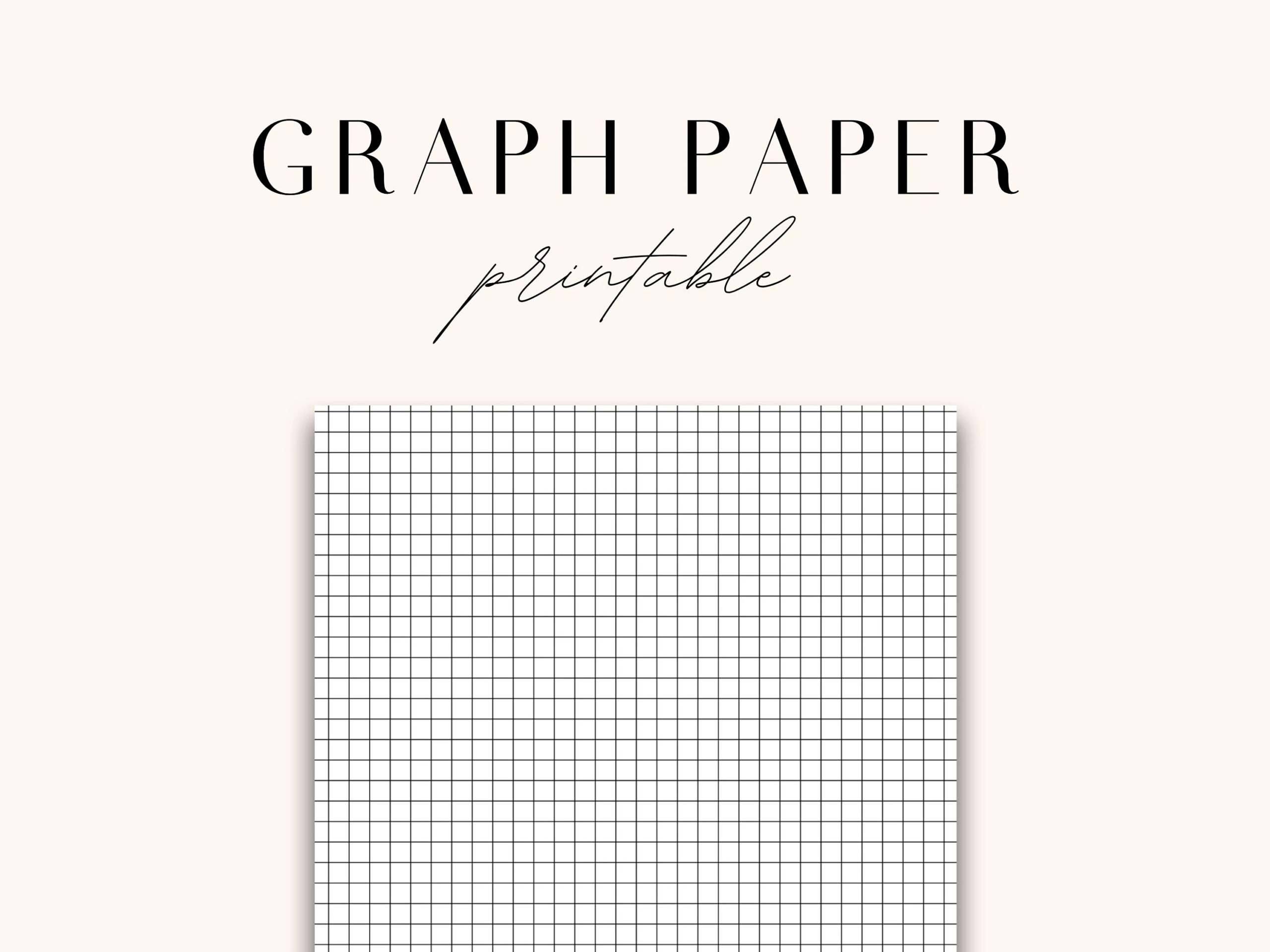 Graph Paper 11x17 Template Printable