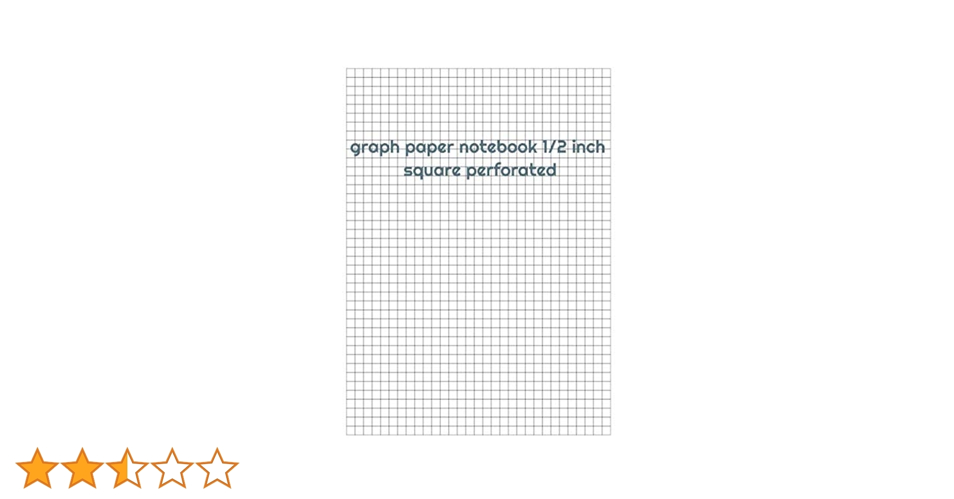 Graph Paper Notebook 1 2 Inch Square Perforated 120 Pages 8 5 X 11 Non perforated Graphing Notebook 8 5 X 11 Graph Paper Jc Amanda 9798667166443 Amazon Books