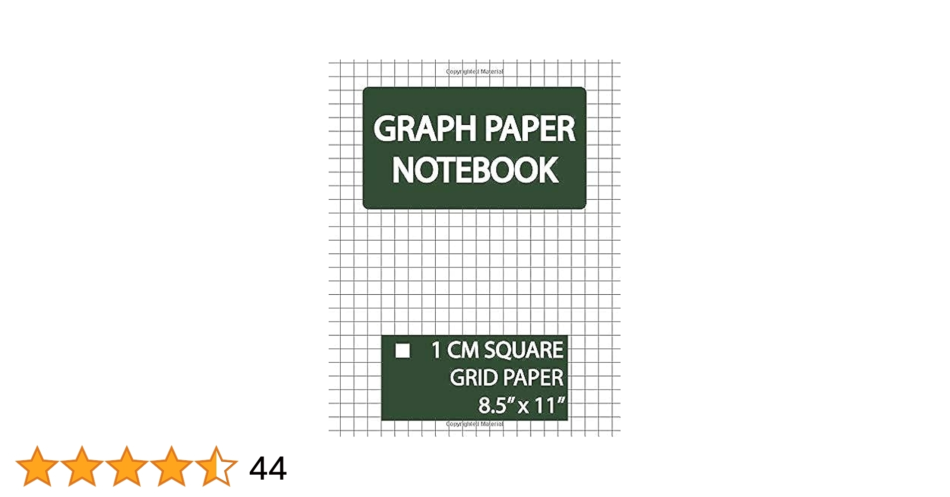 Graph Paper Notebook 1 Cm Square Grid Squared Graphing Paper Blank Quad Ruled 1 Cm Grid Paper 1 Cm Graphing Paper 1 Cm Square Graph Paper Large Paper Notebook And Squared