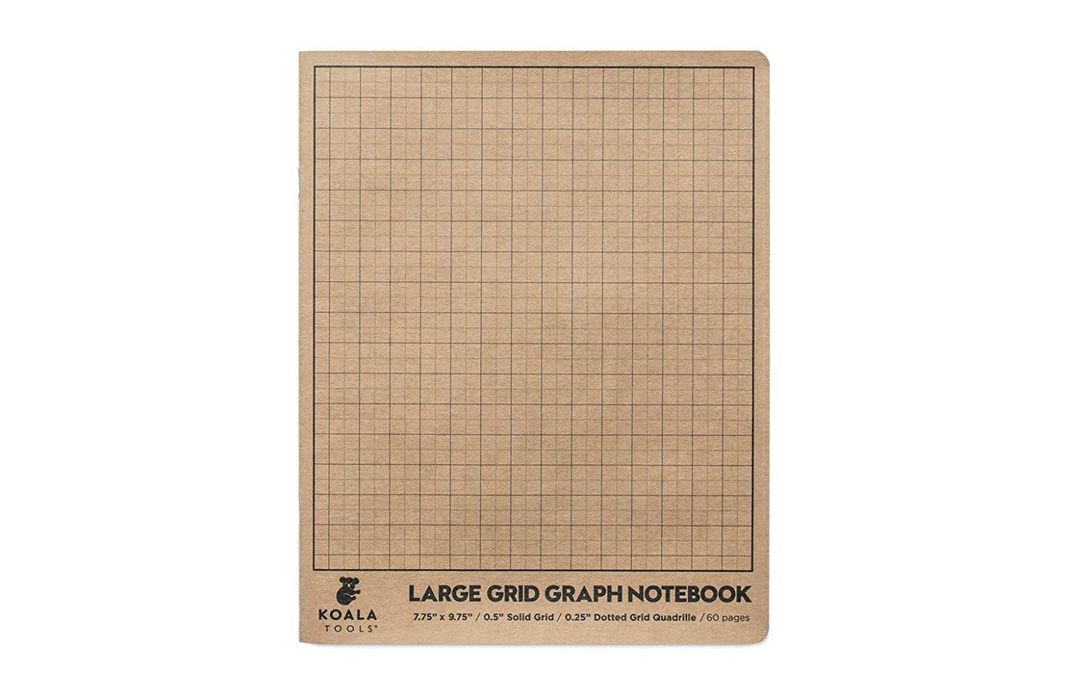 Graph Paper Notebook 1 Unit 7 75 X 9 75 60 Pp Quad Grid Graphing Fie EBay