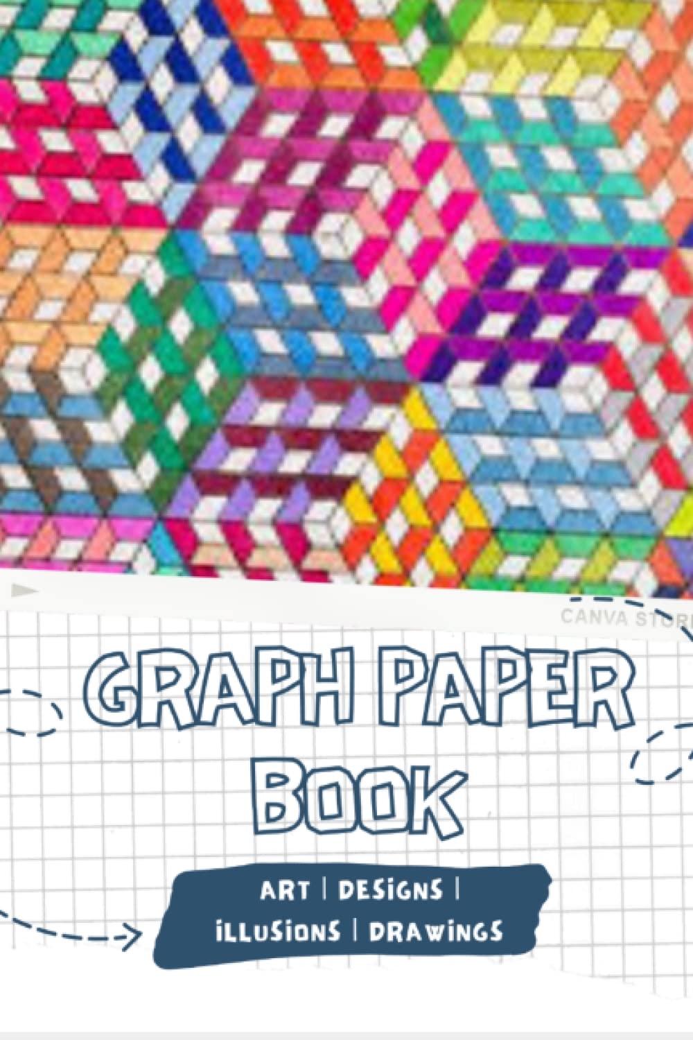 Graph Paper Notebook Axis Or Grid Paper For Art Designs Illusions Drawings Wilson R E 9798414500827 Amazon Books