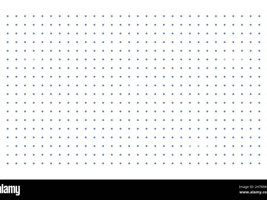 Graph Paper Printable Dotted Grid Paper On White Background Geometric Abstract Dotted Transparent Illustration With Dots For School Notebook Diary Stock Vector Image Art Alamy